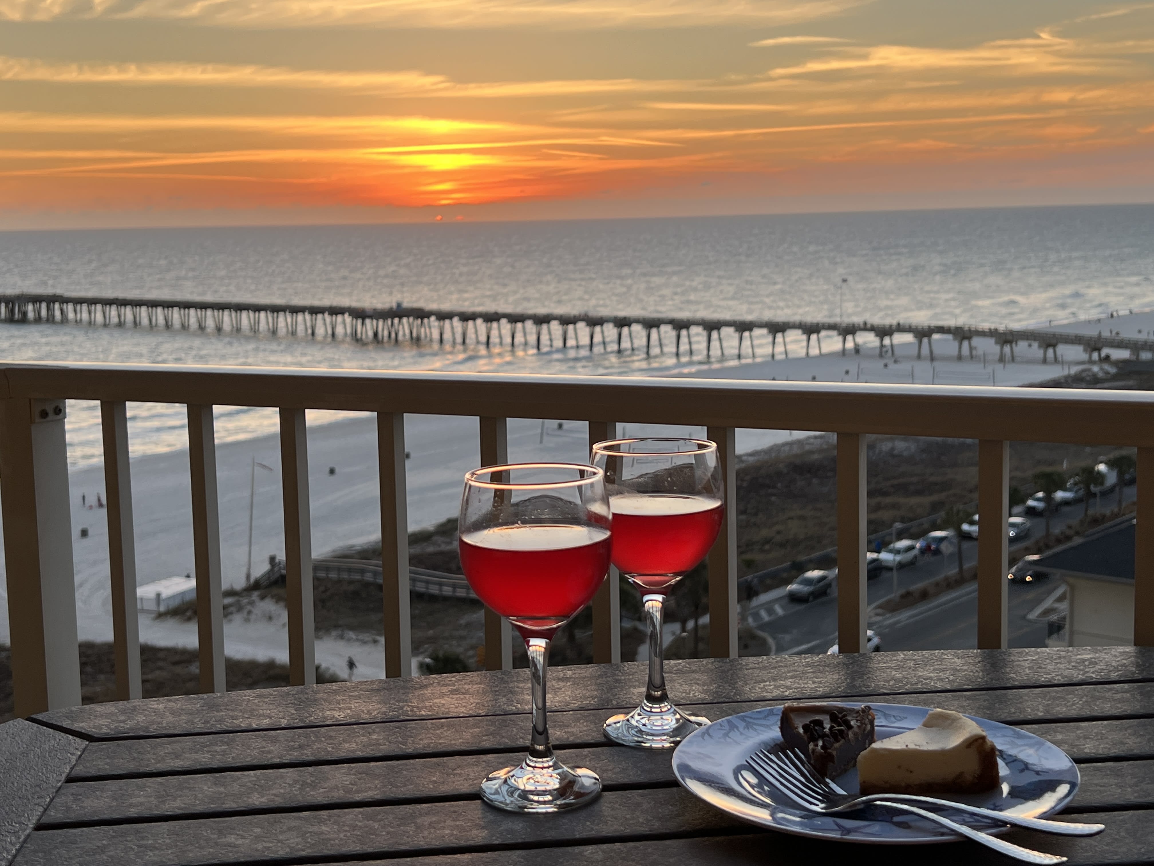 Toast to the perfect choice you made when booking Mermaid's Dream!