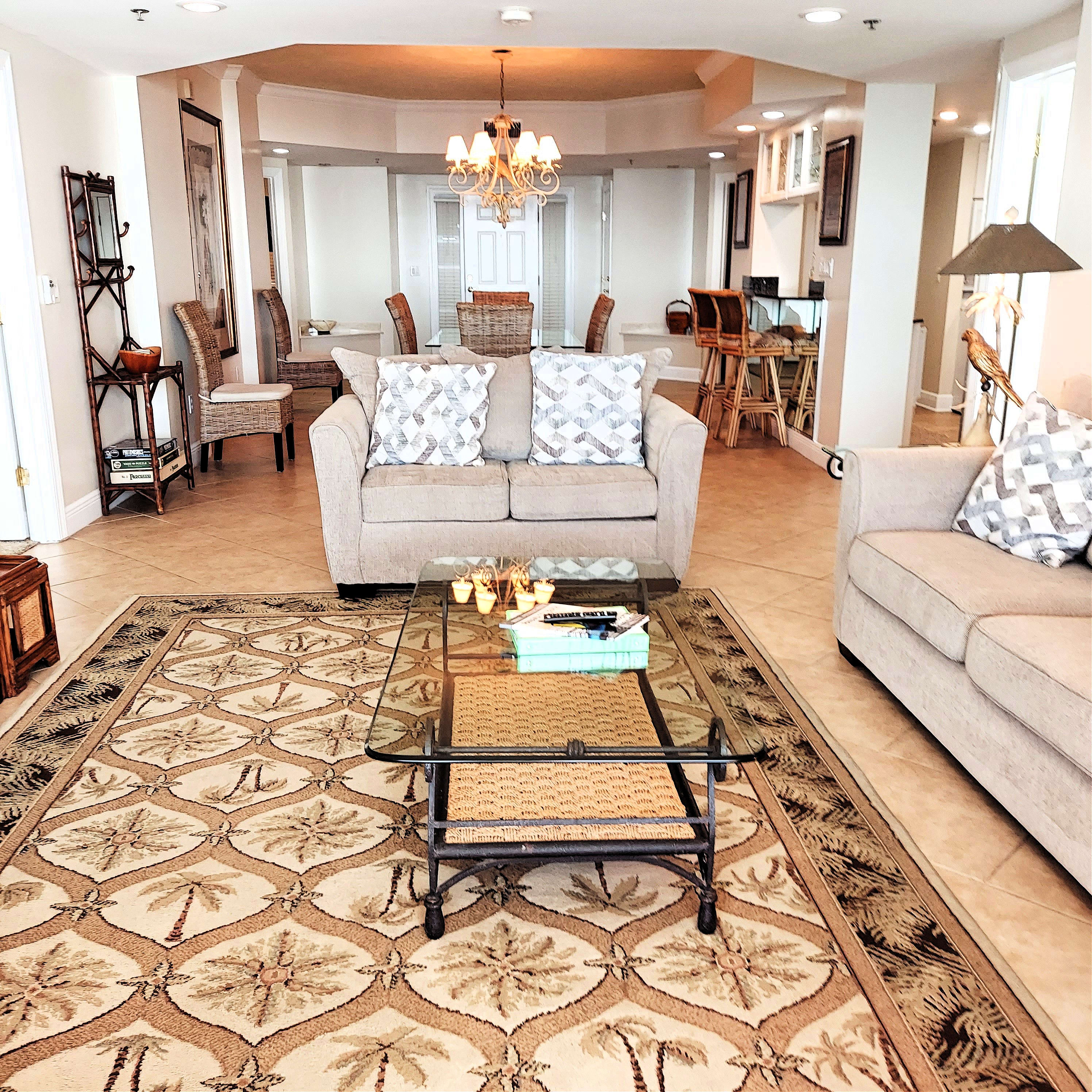 View From Living Room To Entry