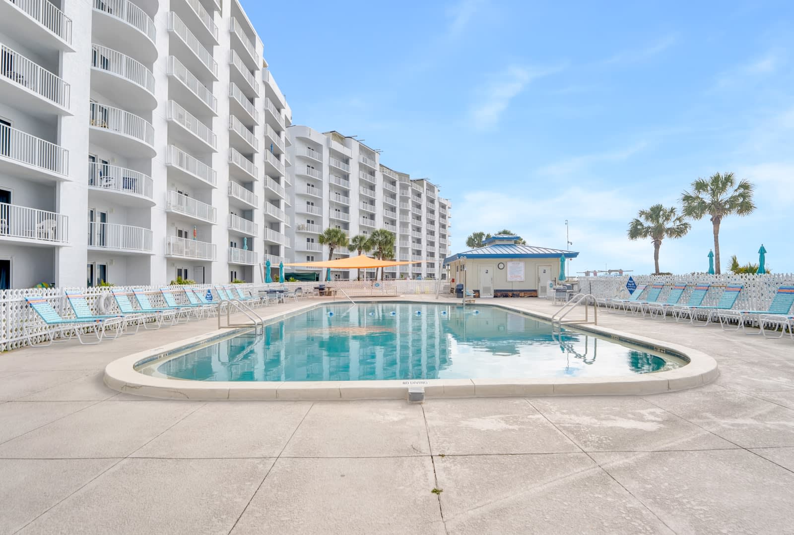 Heated pool, perfect for those cooler months.