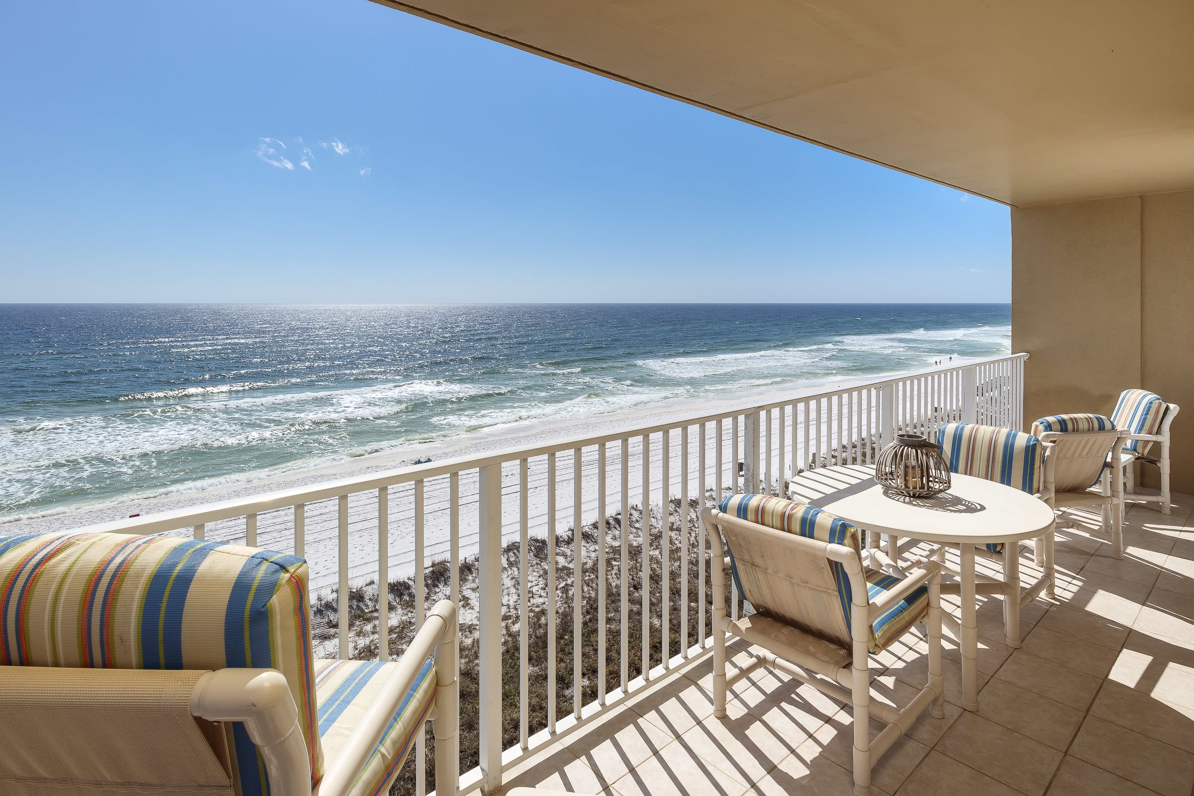 Panoramic views from your 5th floor Balcony