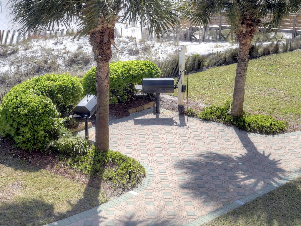 BBQ grills available for your use