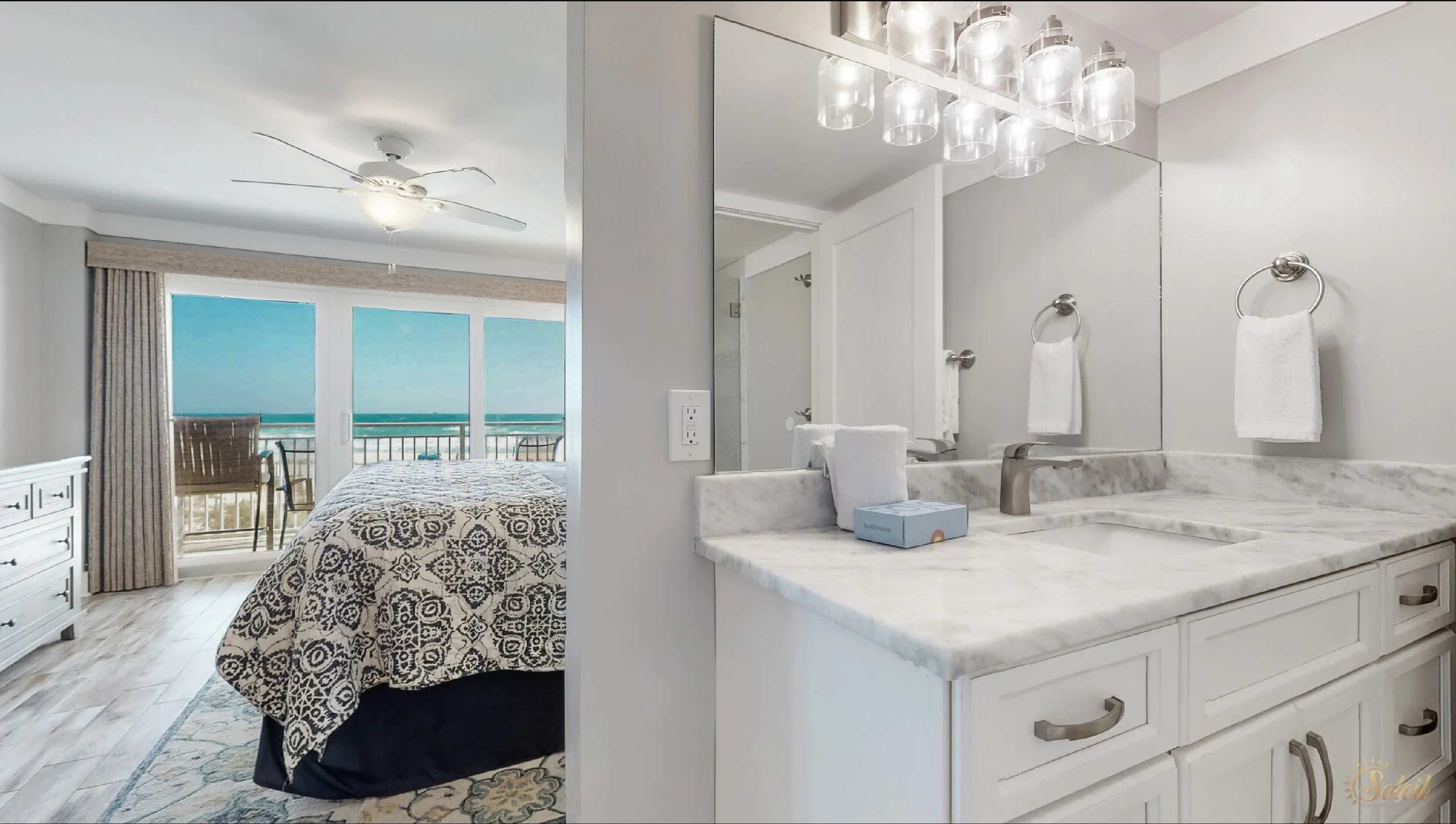 Attached Washrrom with Queen Bedroom