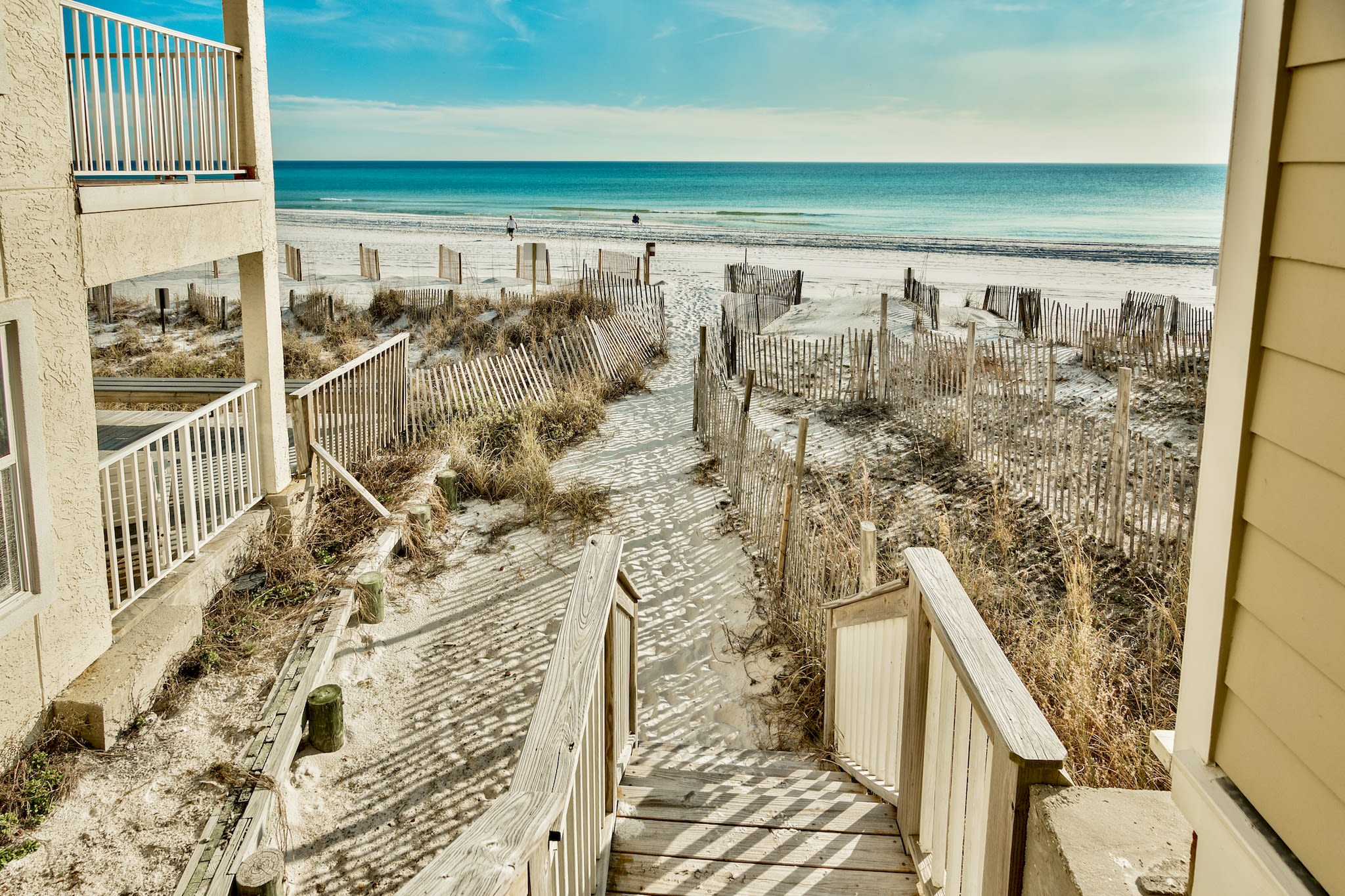 Just steps to the sand