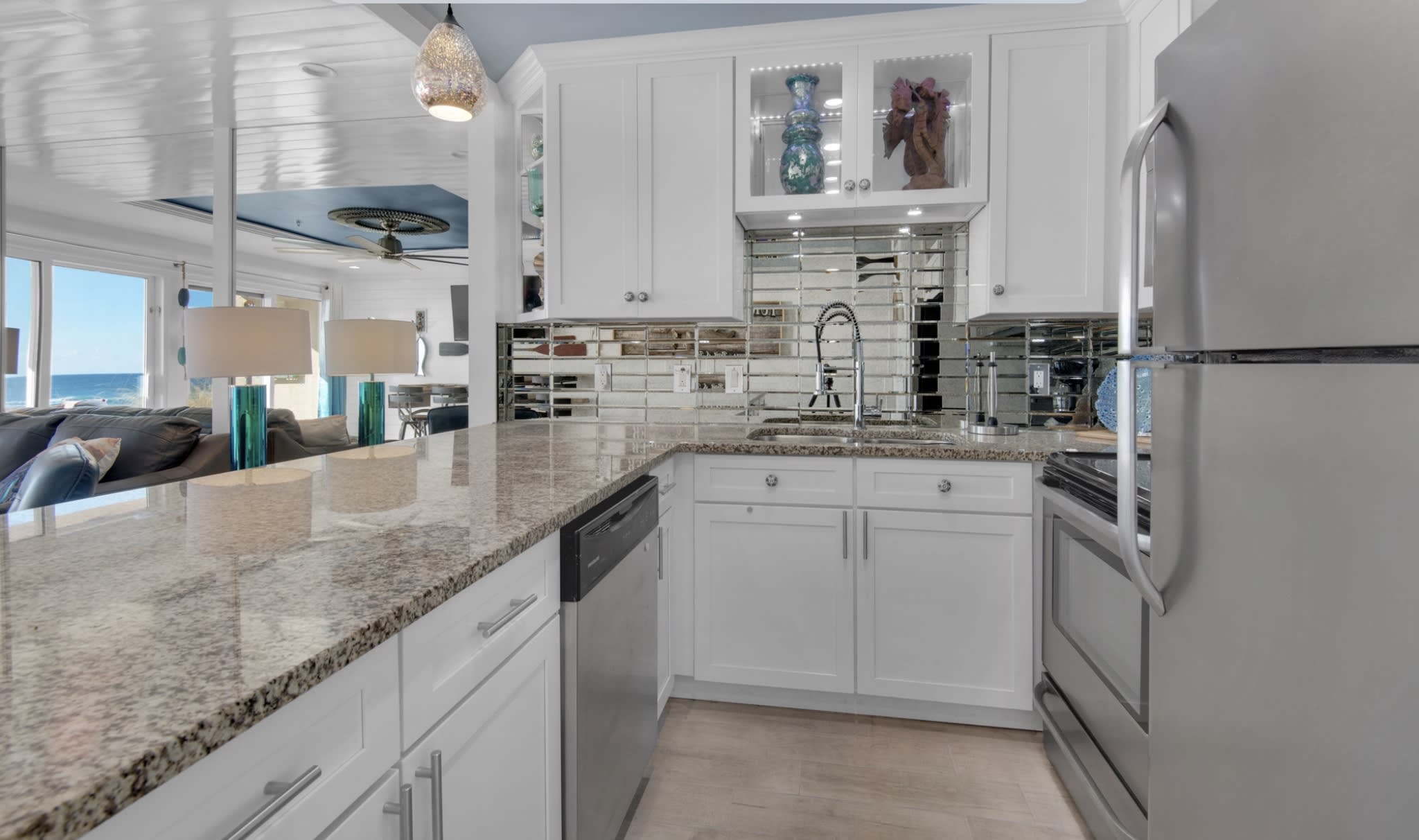 Custom galley for preparing your meals