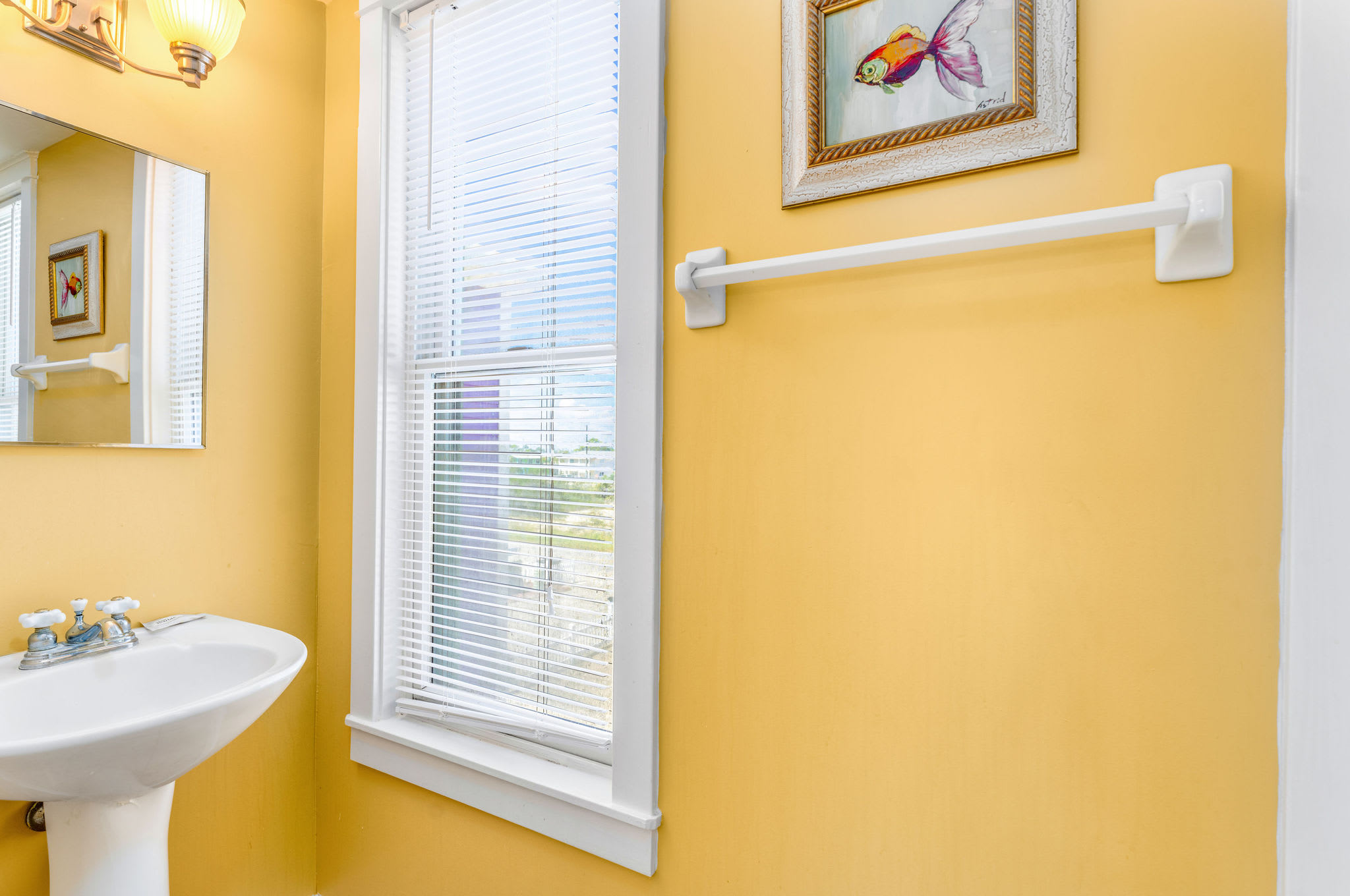 1/2 bath off Kitchen