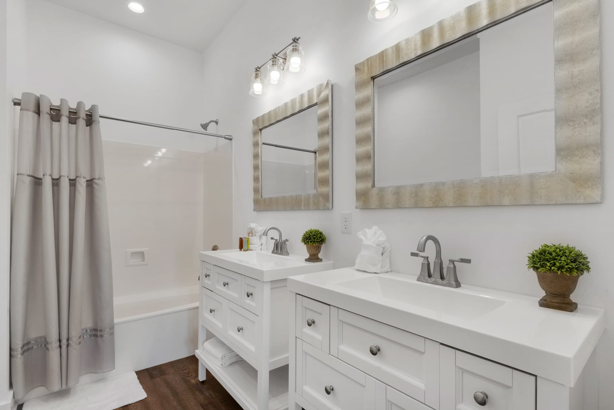 Double Vanity Bathroom