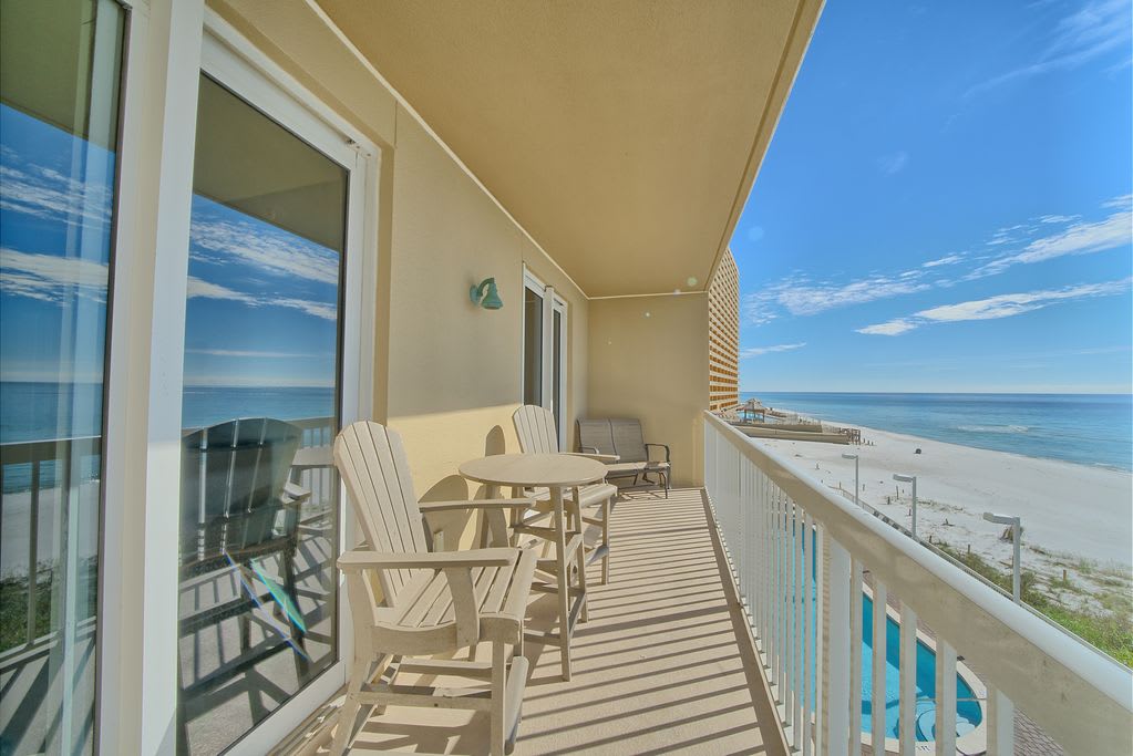 Great view from the balcony!