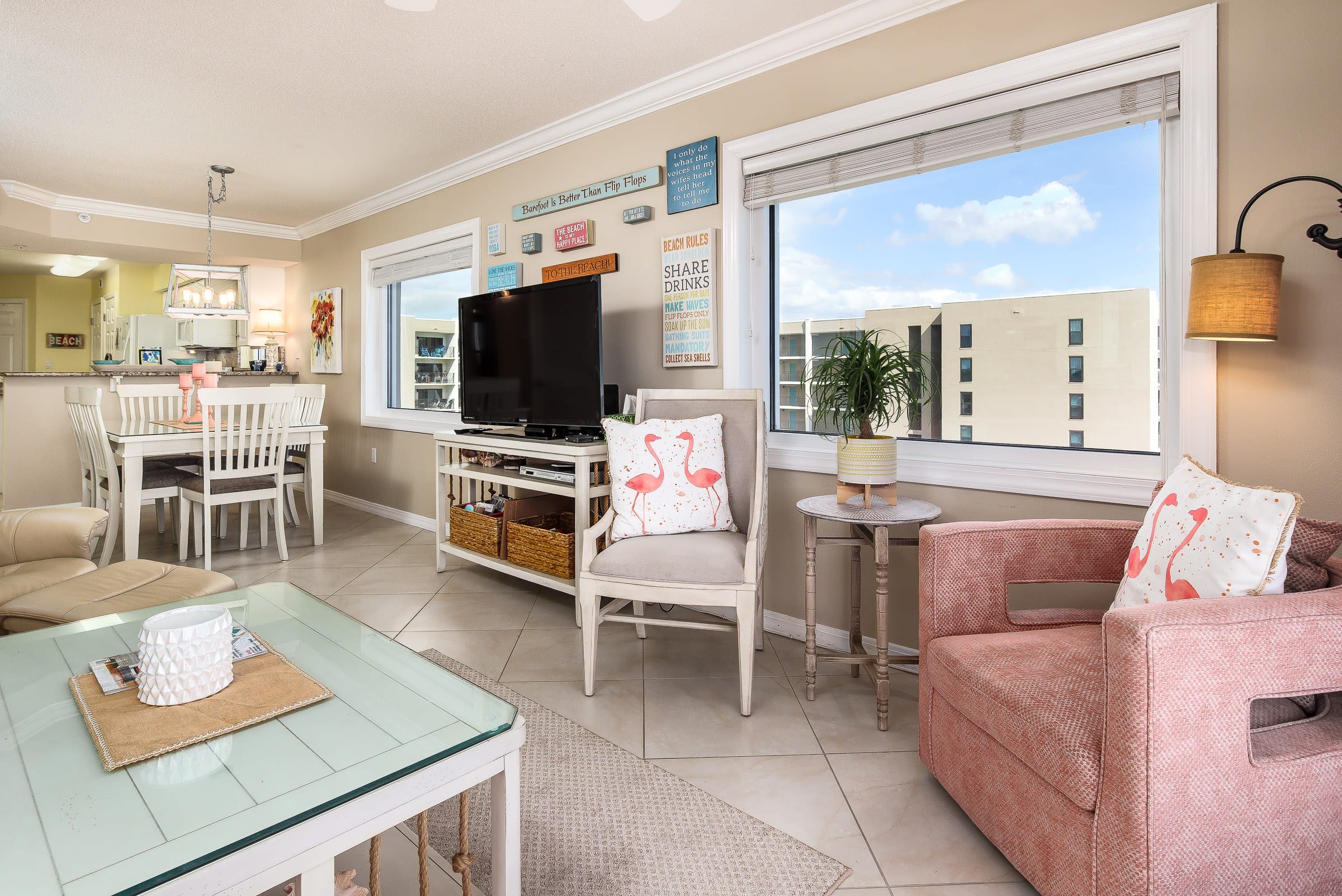 East Facing Corner Views