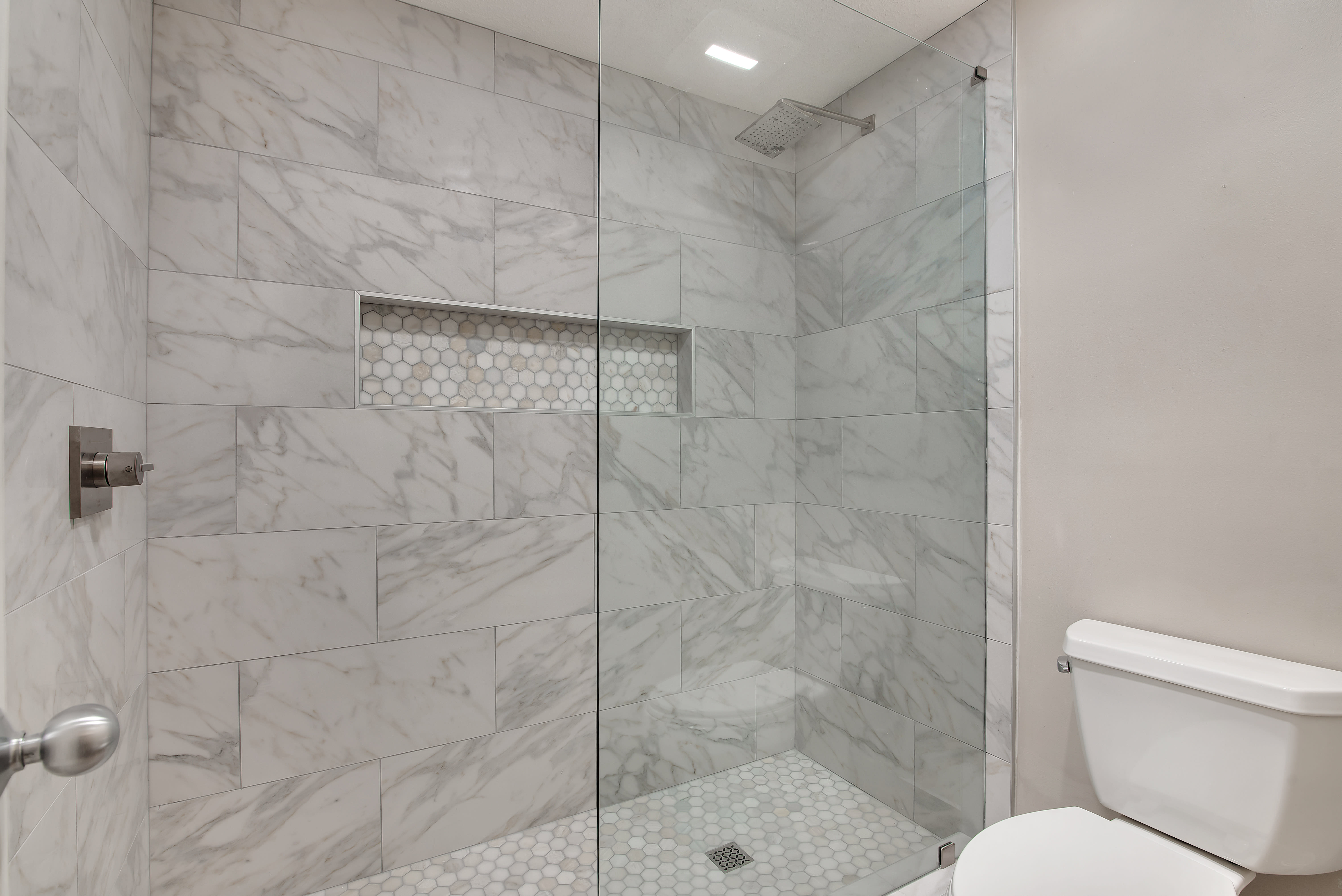 Shared Guest Bathroom with NEW walk-in shower