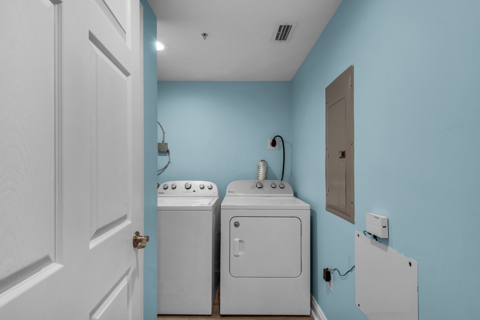 Washer and dryer for your convenience 