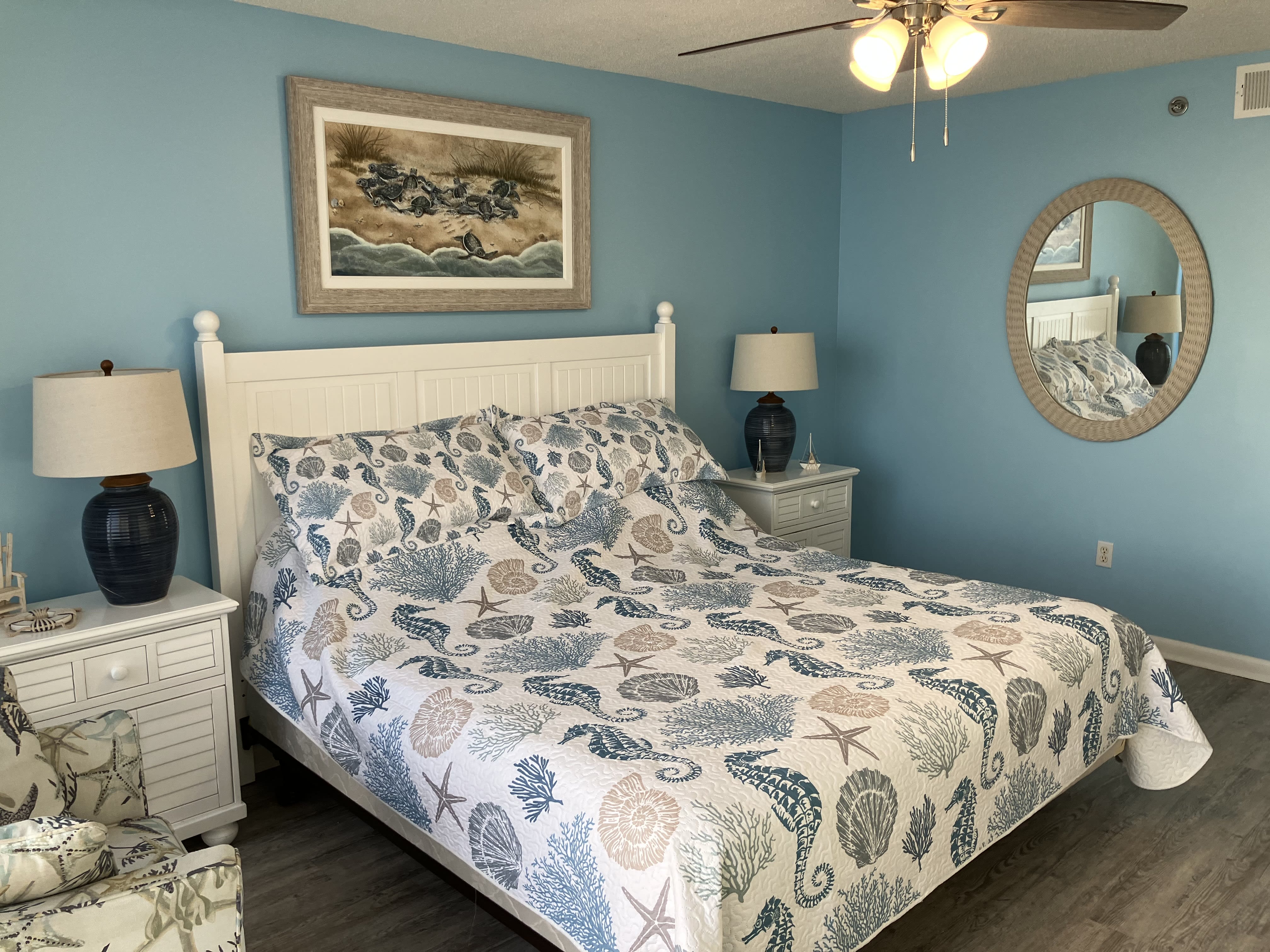 Master Bedroom king bed