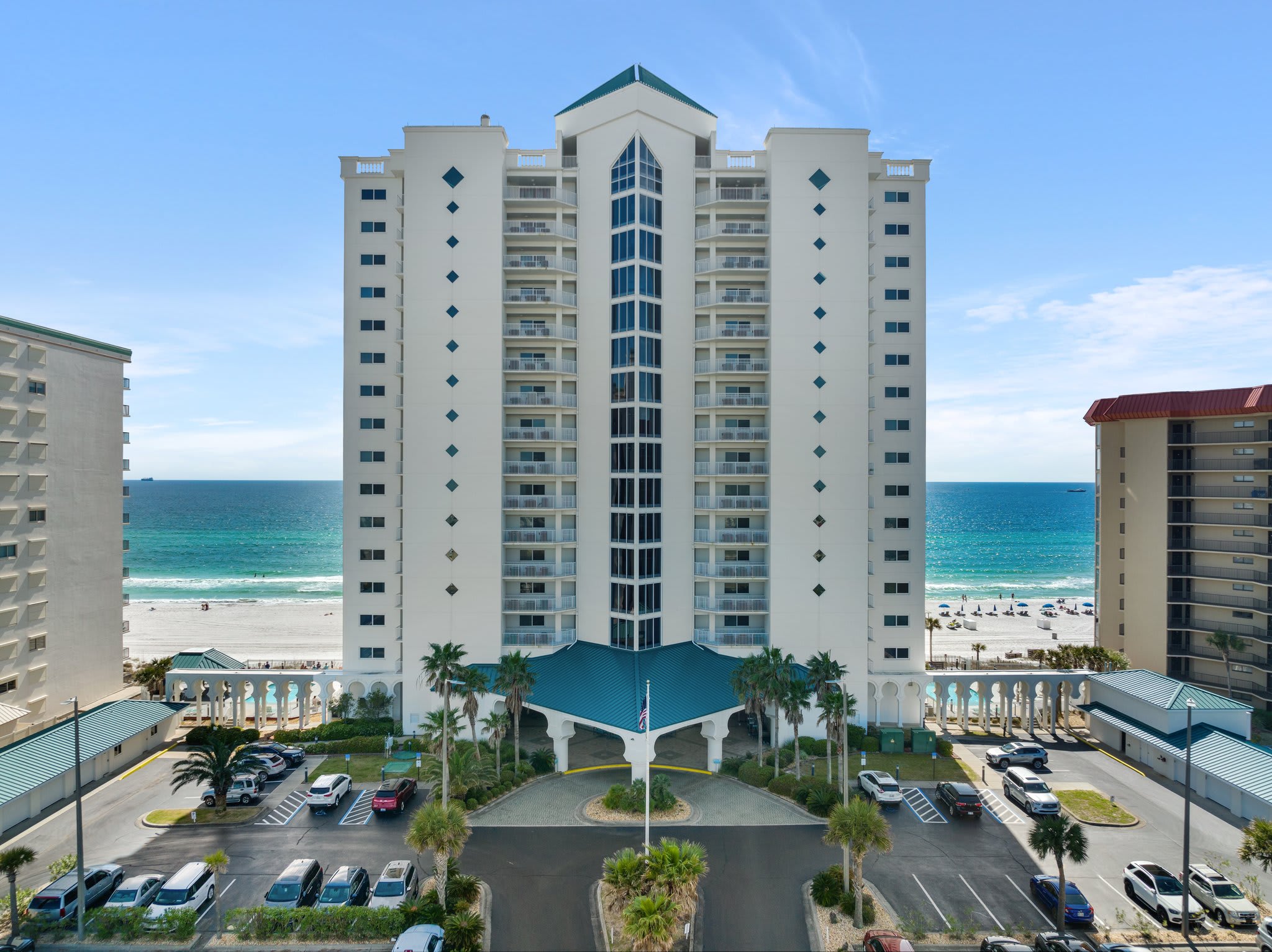 Princess Front and Parking Lot 