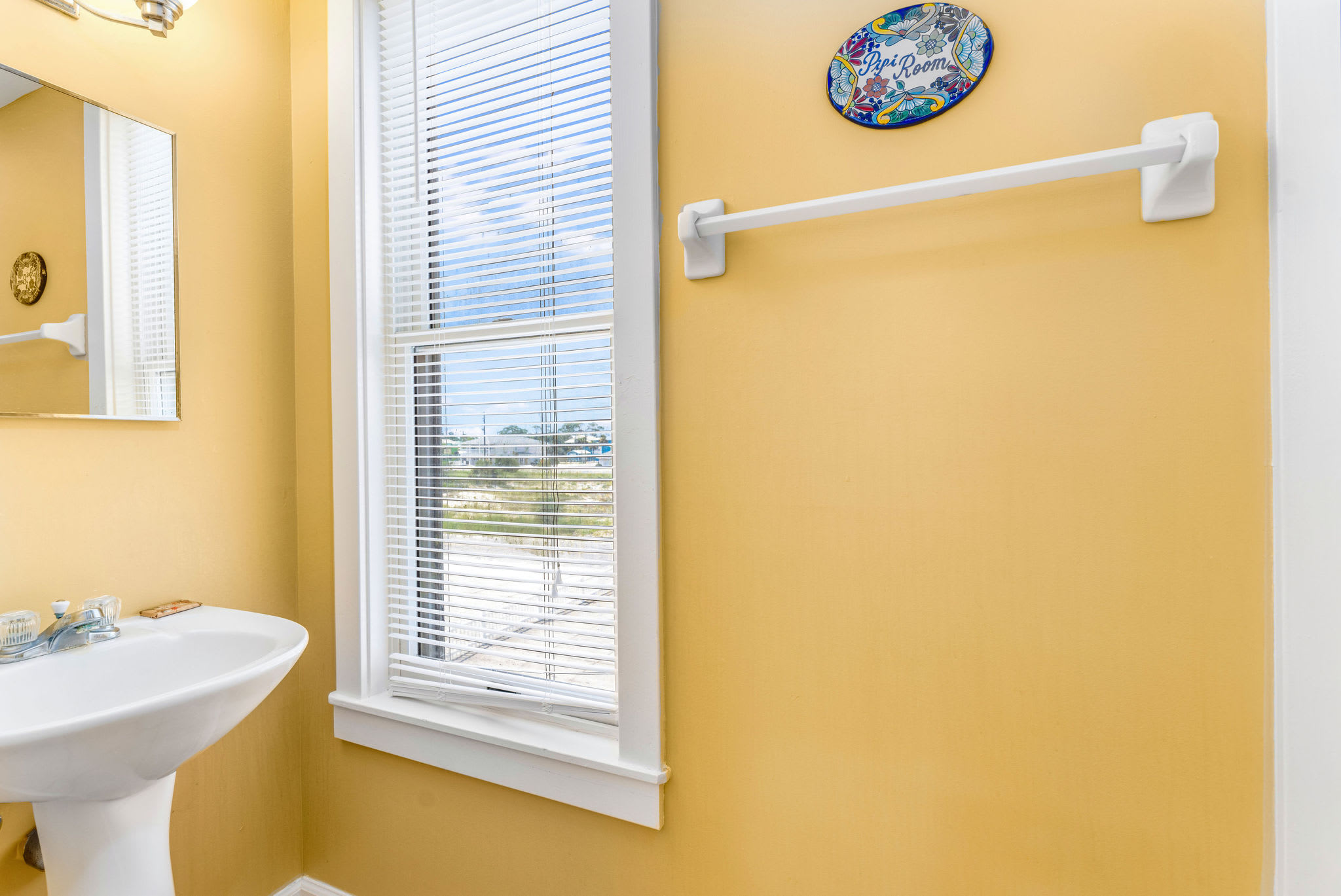 1/2 bath off Kitchen