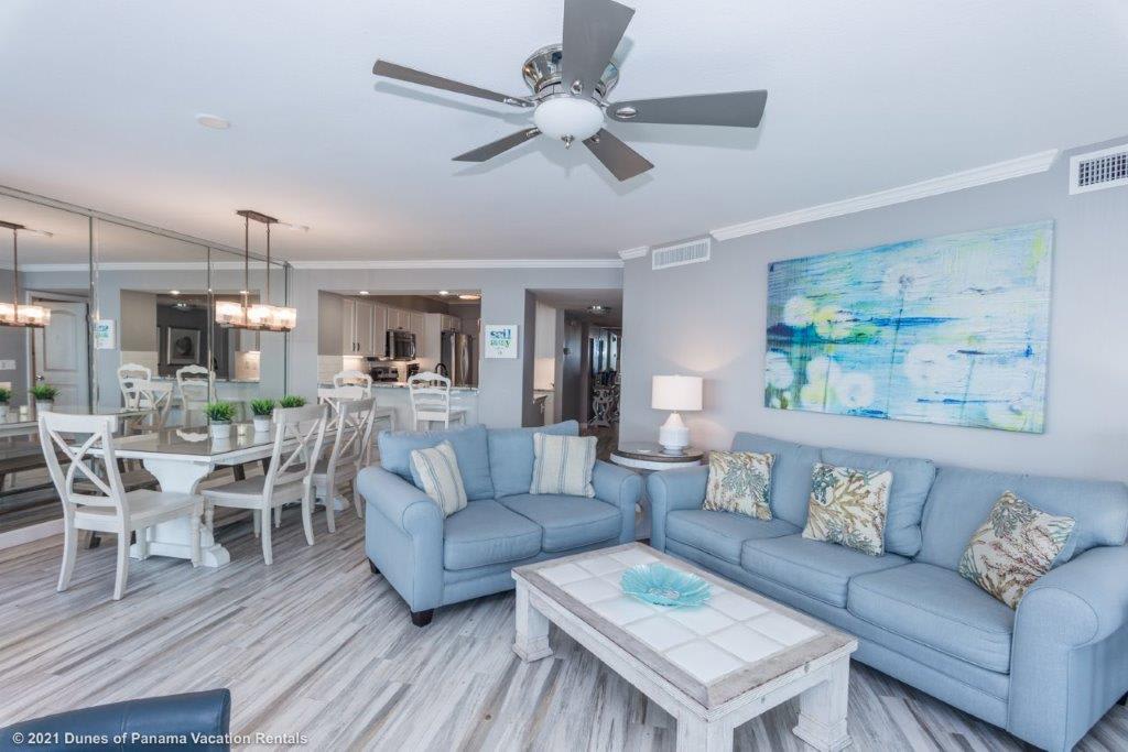 Living Room and Dining Room