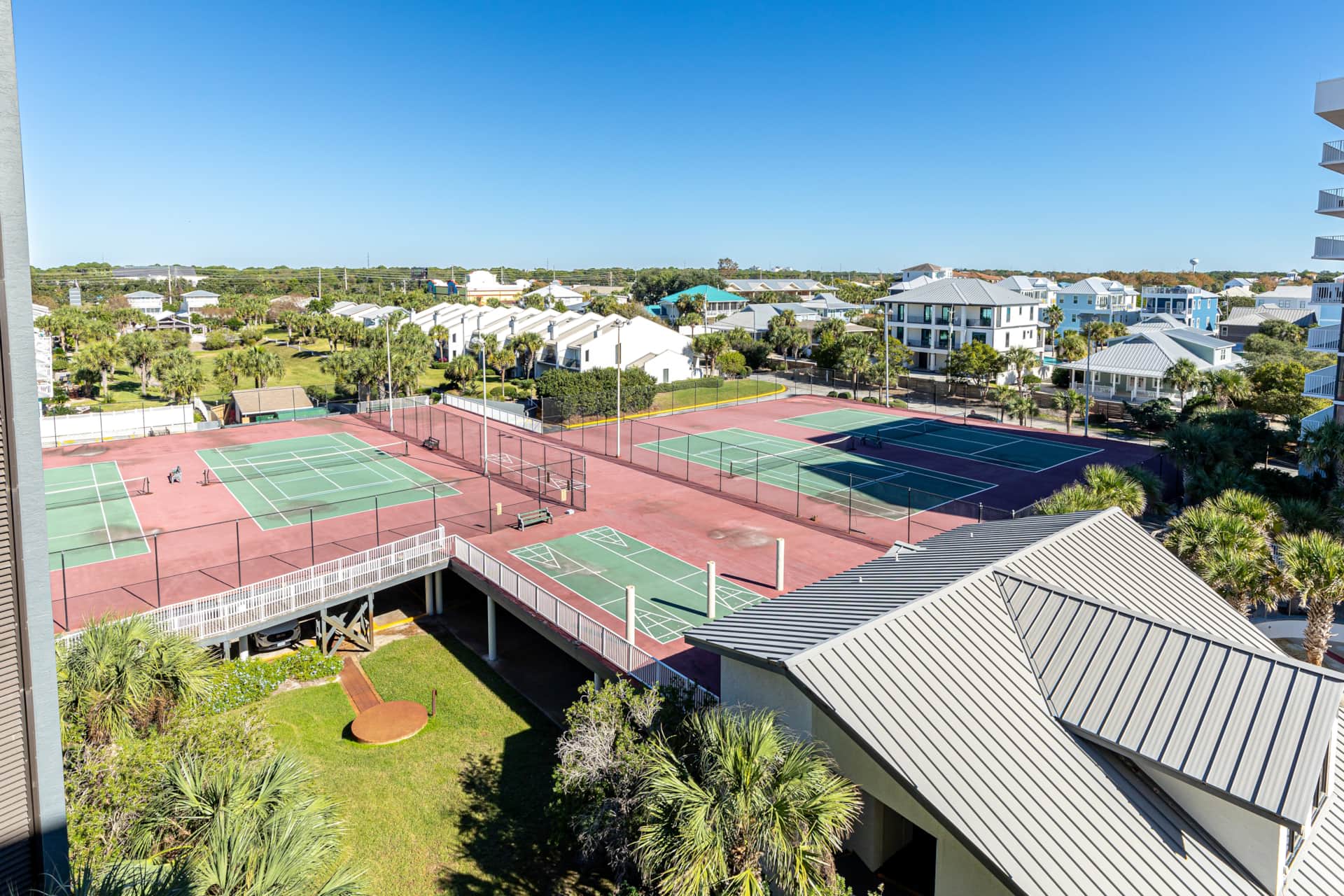 Tennis, pickleball and shuffleboard