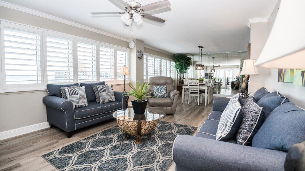 Living Room with Pullout Sleeper