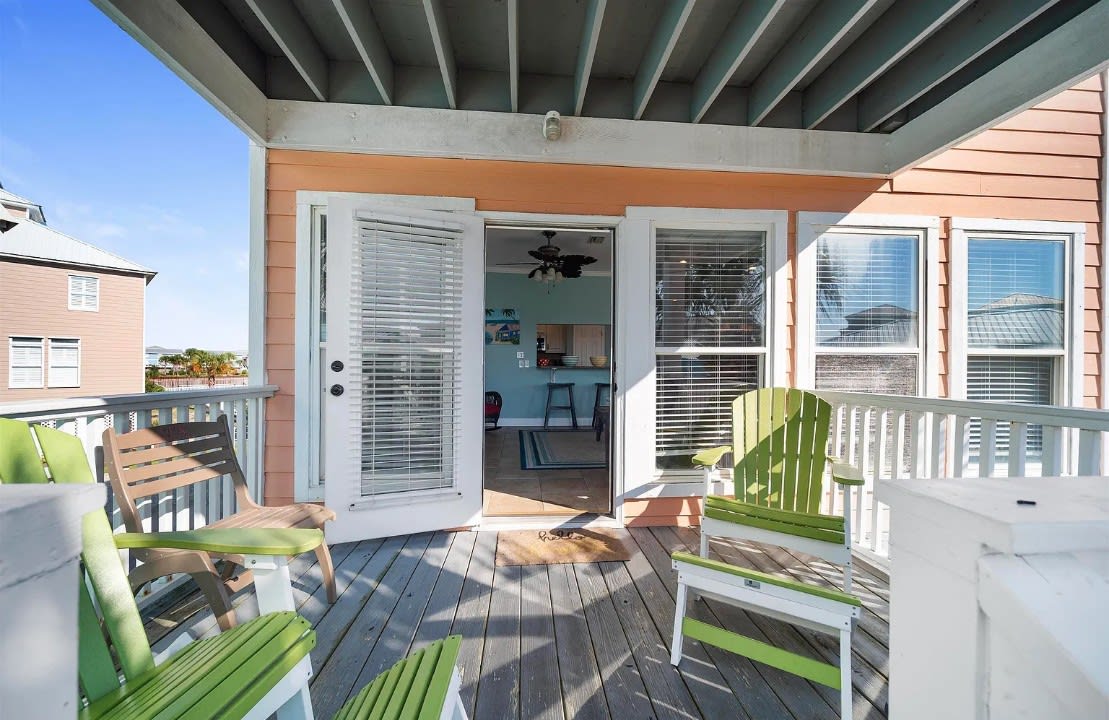 Entrance into Living Room from Deck