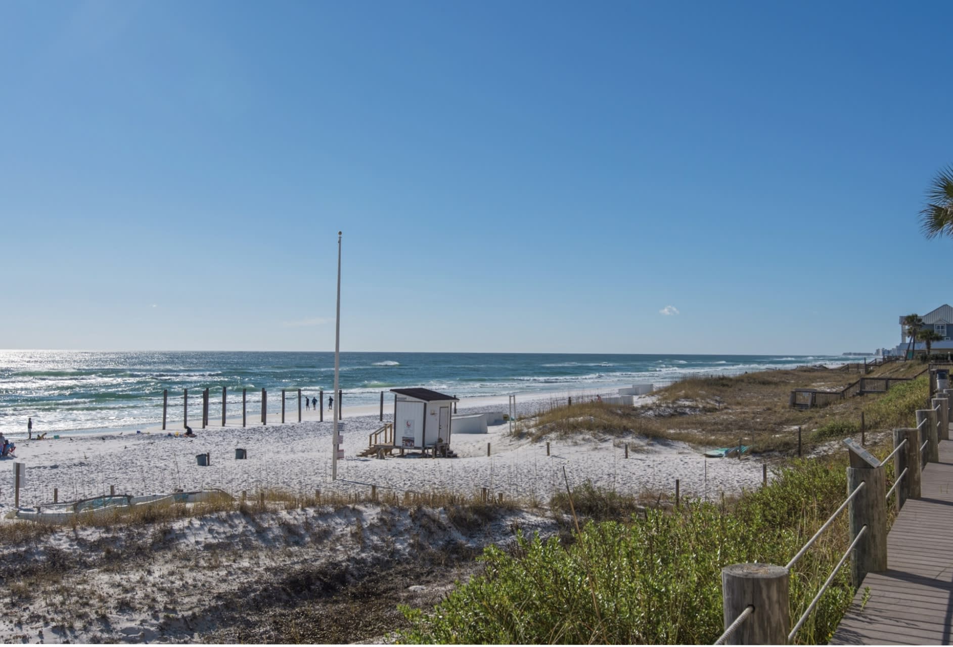 Looking west...watch sunsets everyday from your private deck