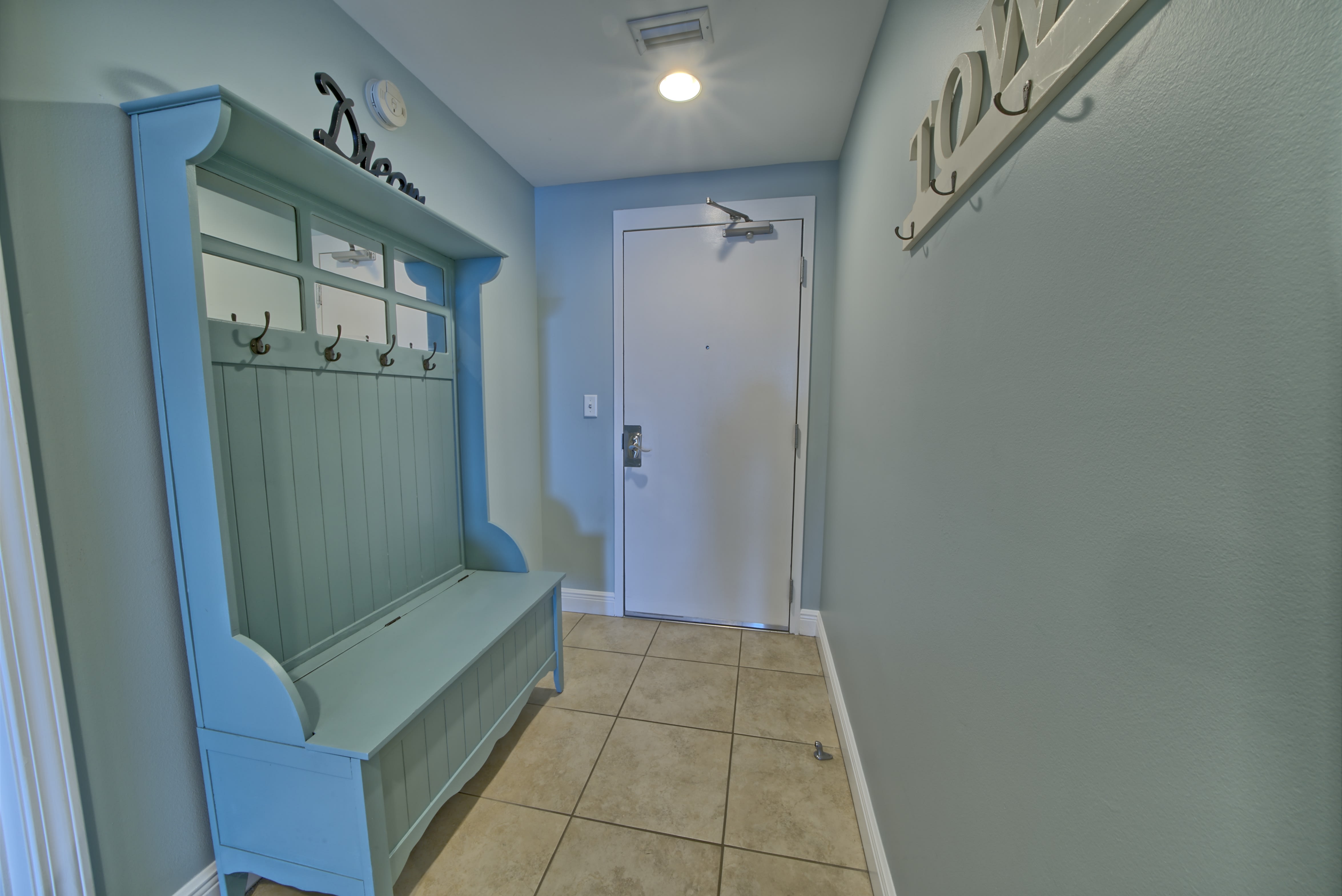 Front entrance with keyless entry!