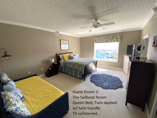 Guest Room 2 - The Sailboat Room  renteaglesperch.com