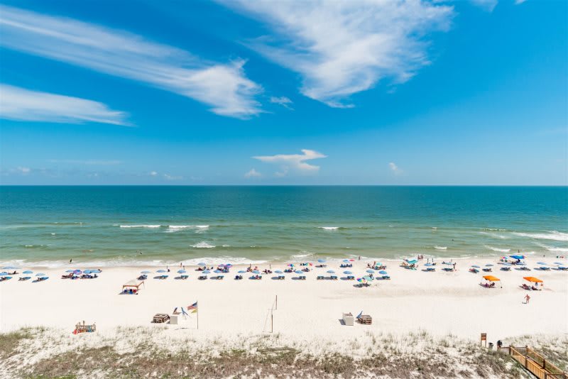 Welcome to the emerald green waters of the Gulf of Mexico Welcome to the emerald green waters of the Gulf of Mexico