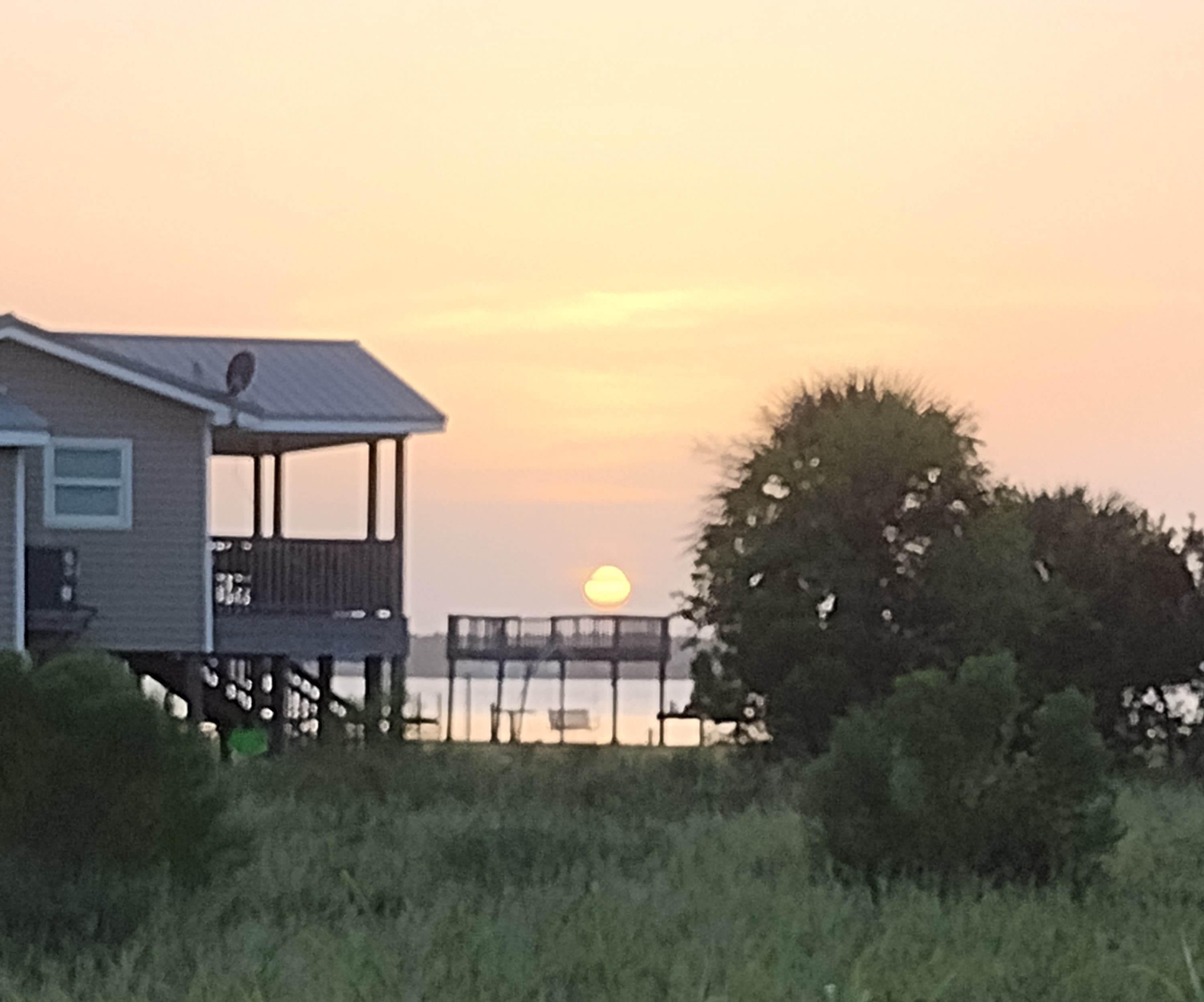 Sunset over the Lagoon