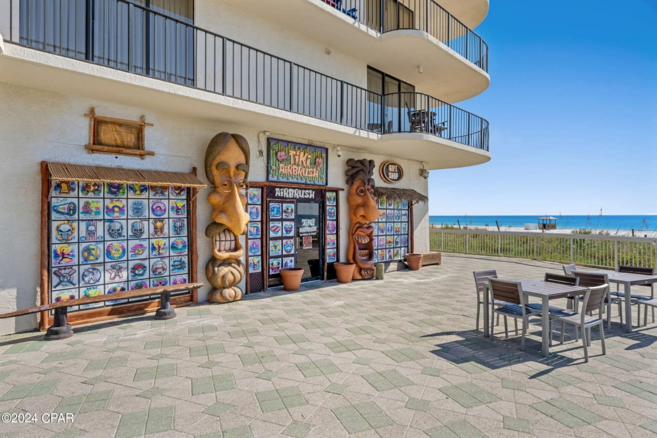 Airbrush store on premises. 