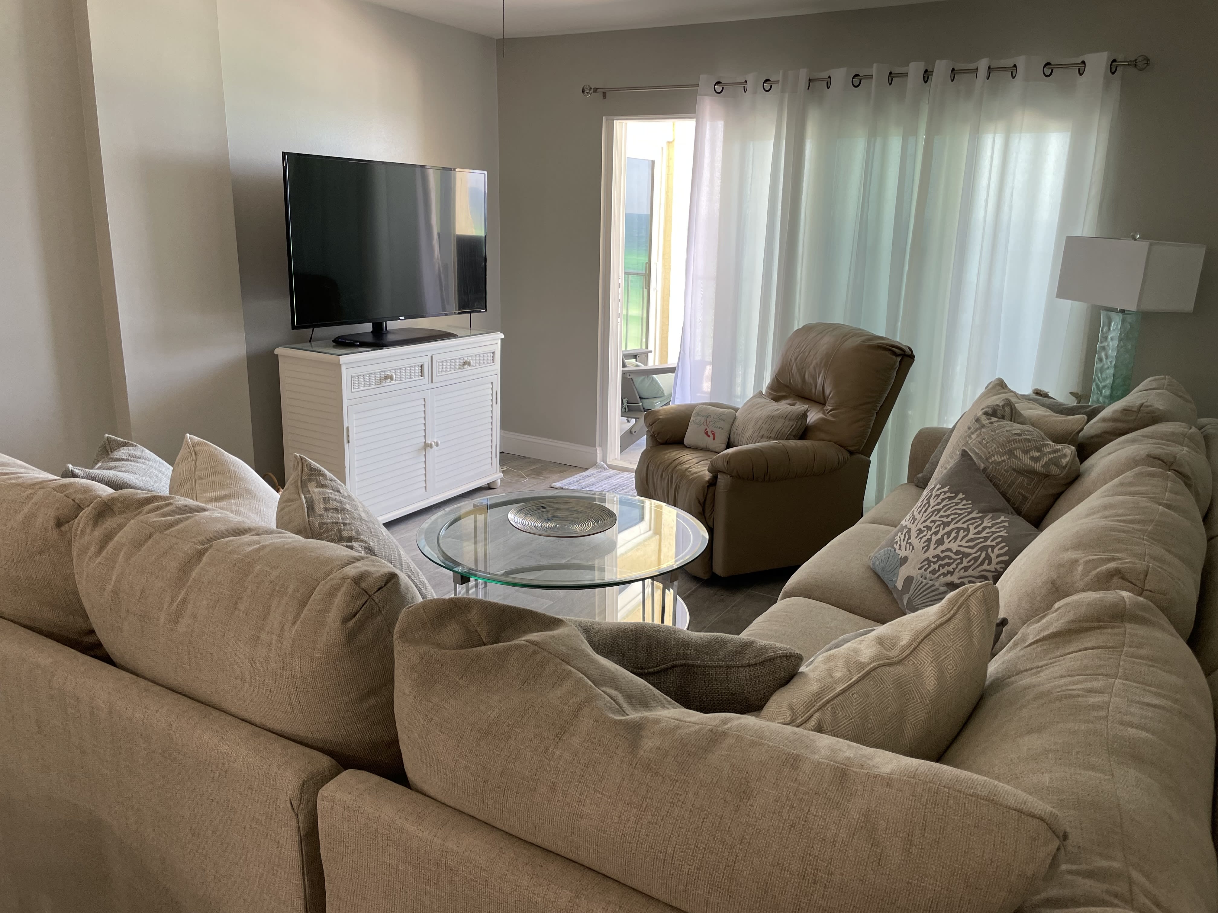 Large Flat Screen TV