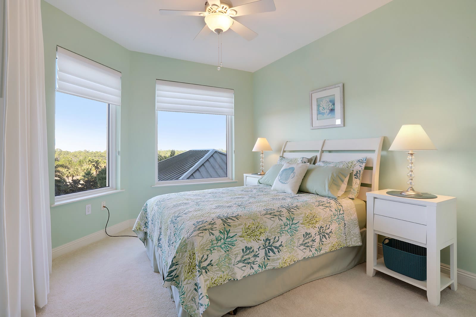 2nd Bedroom with Balcony--Bright and Airy