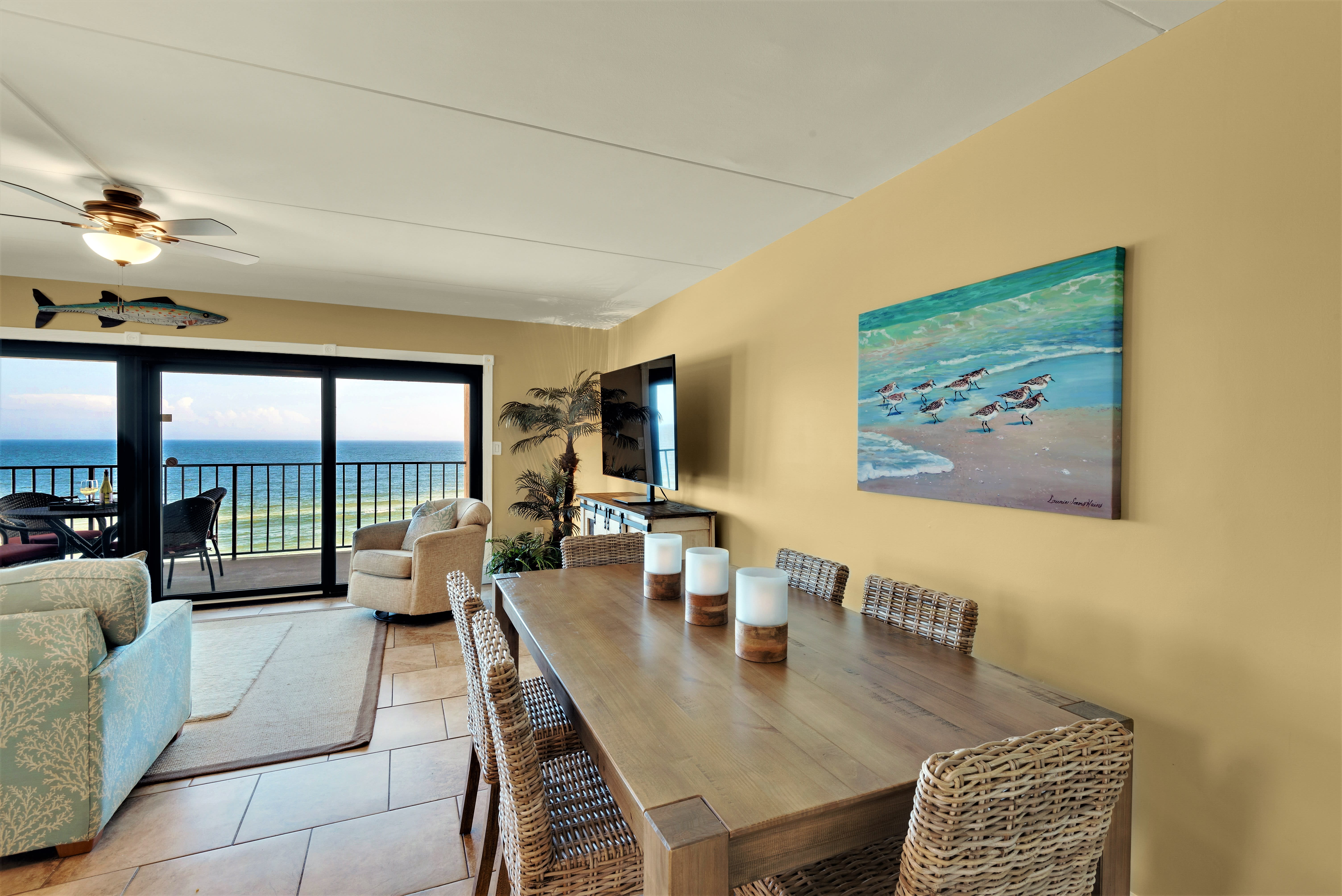 Enjoy the view even while you dine.