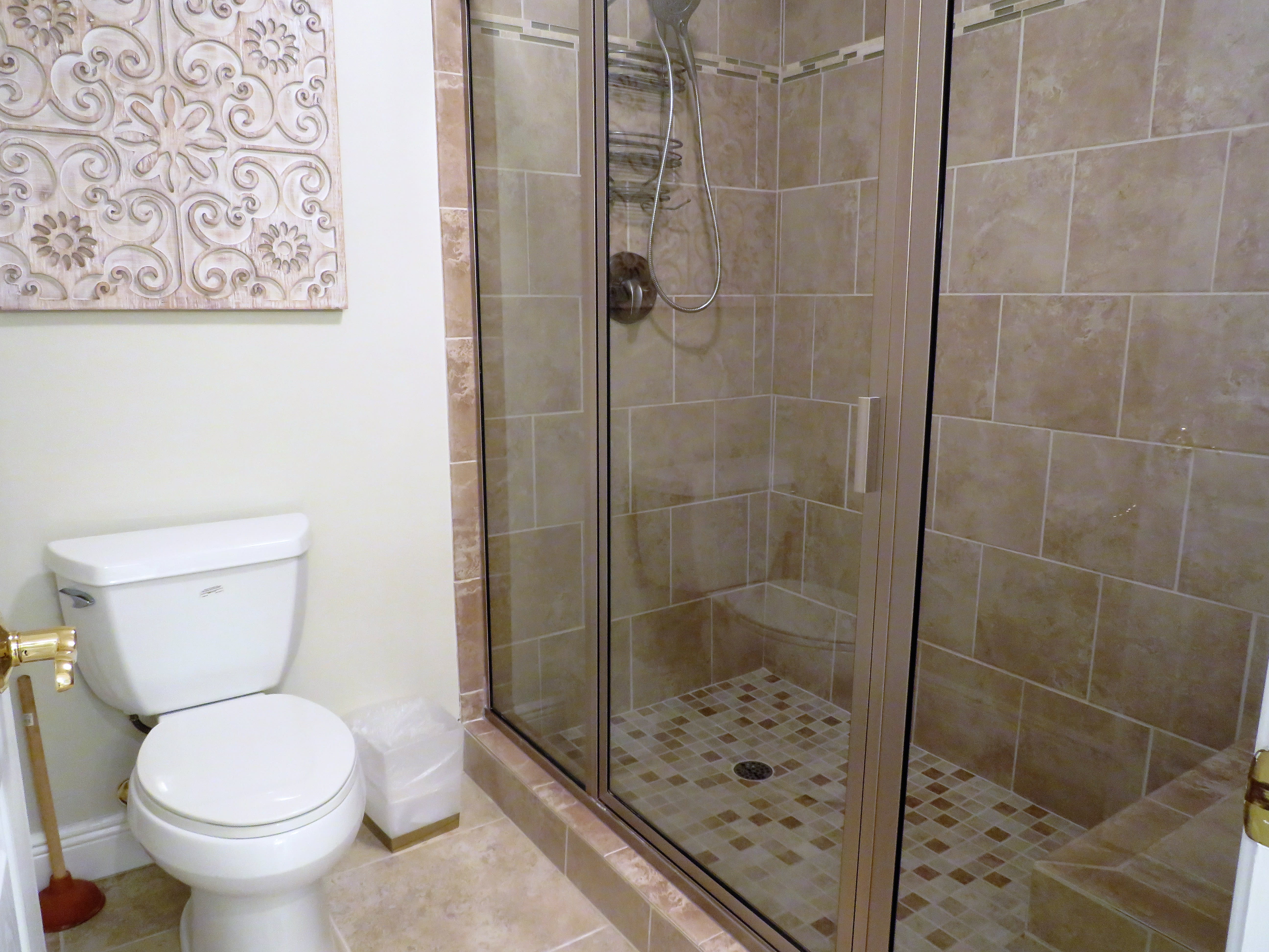 Master Bath New Walk-In Shower