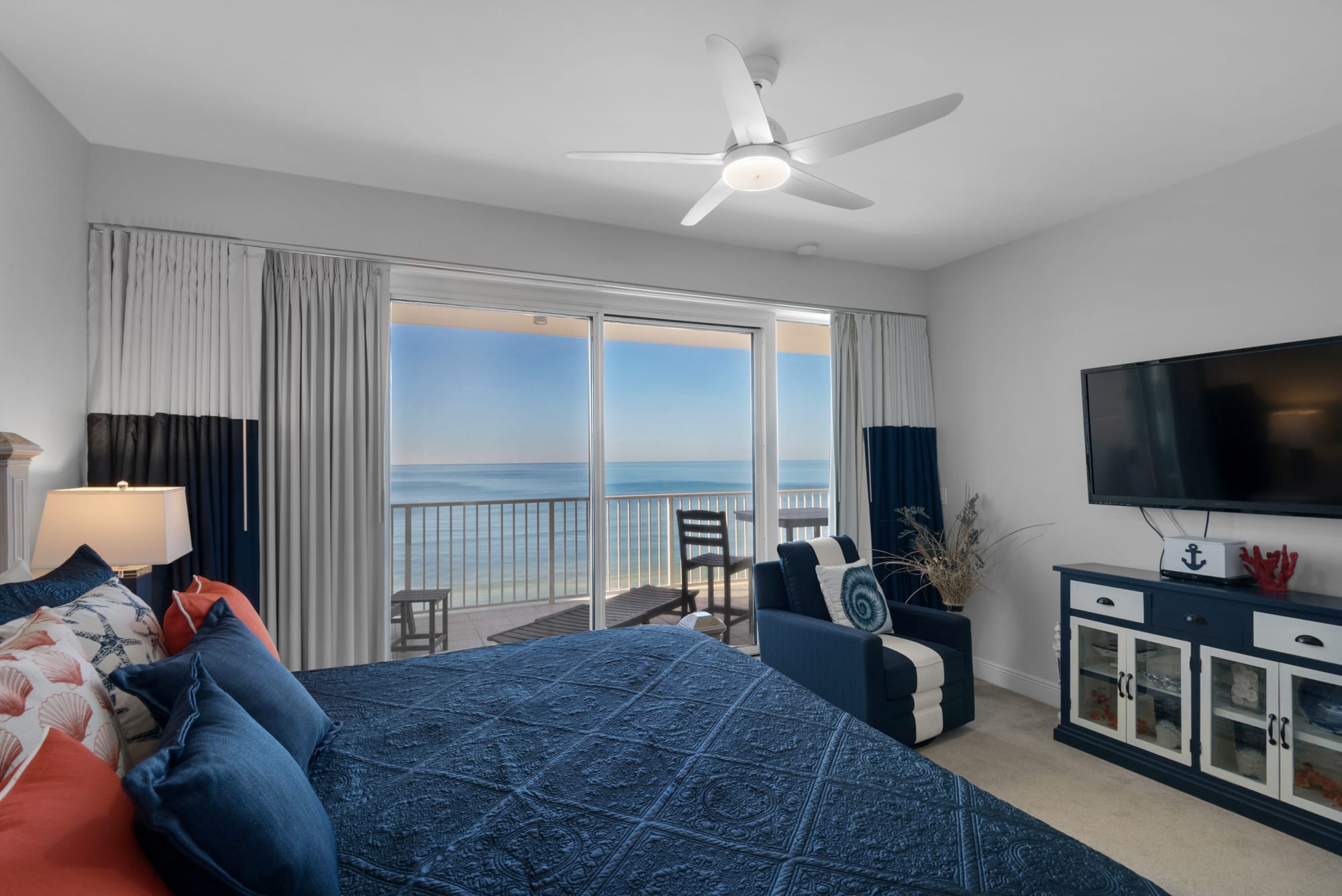 Large flat screen TV