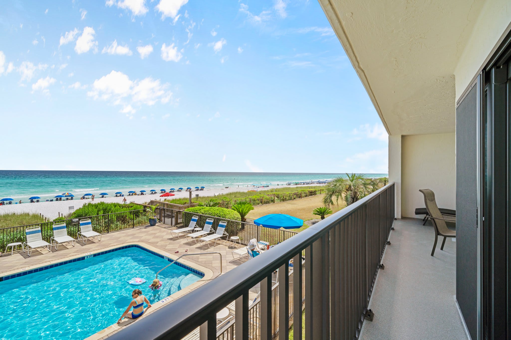 Beautiful private beach