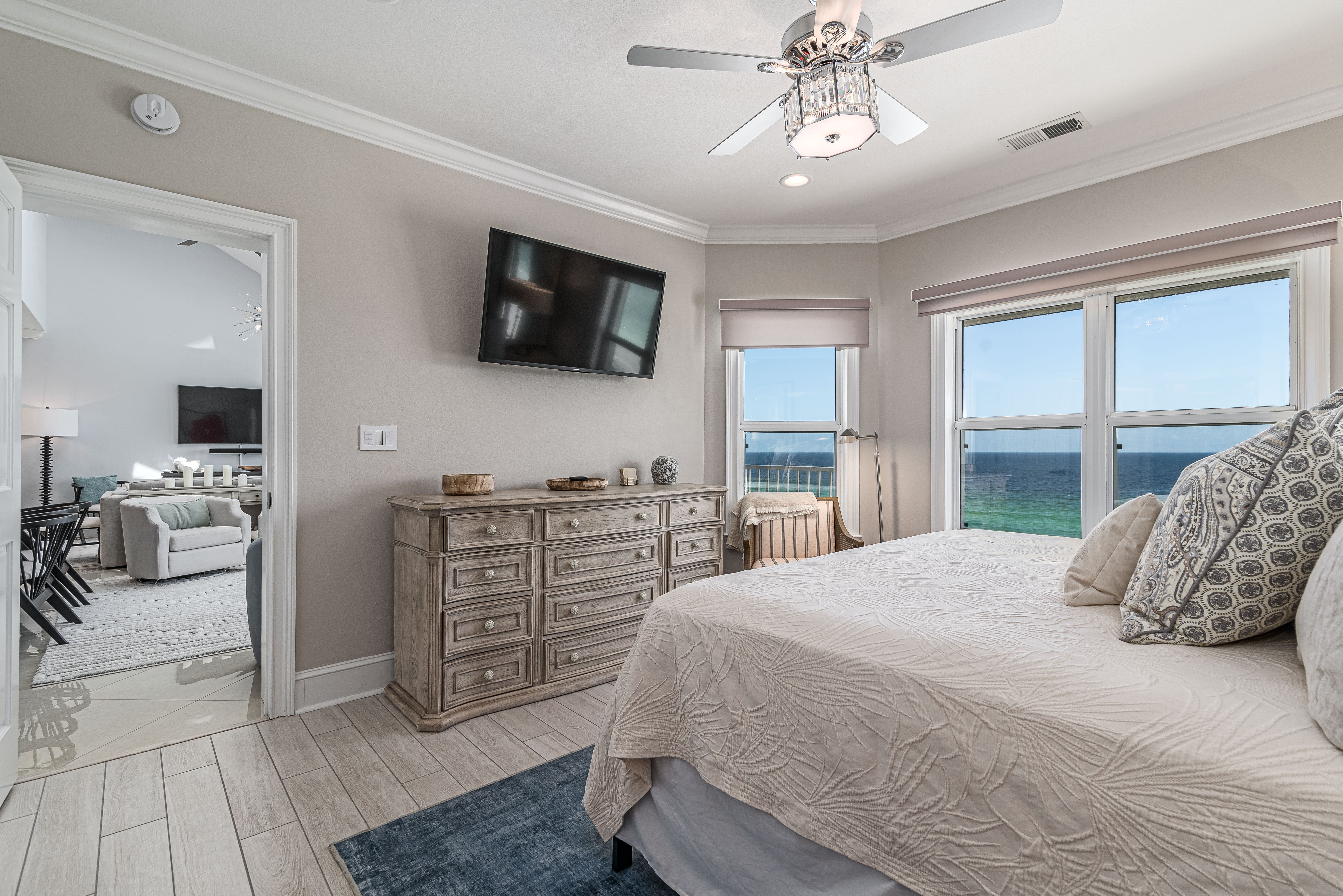 Master Bedroom with View of the Ocean Master Bedroom with View of the Ocean