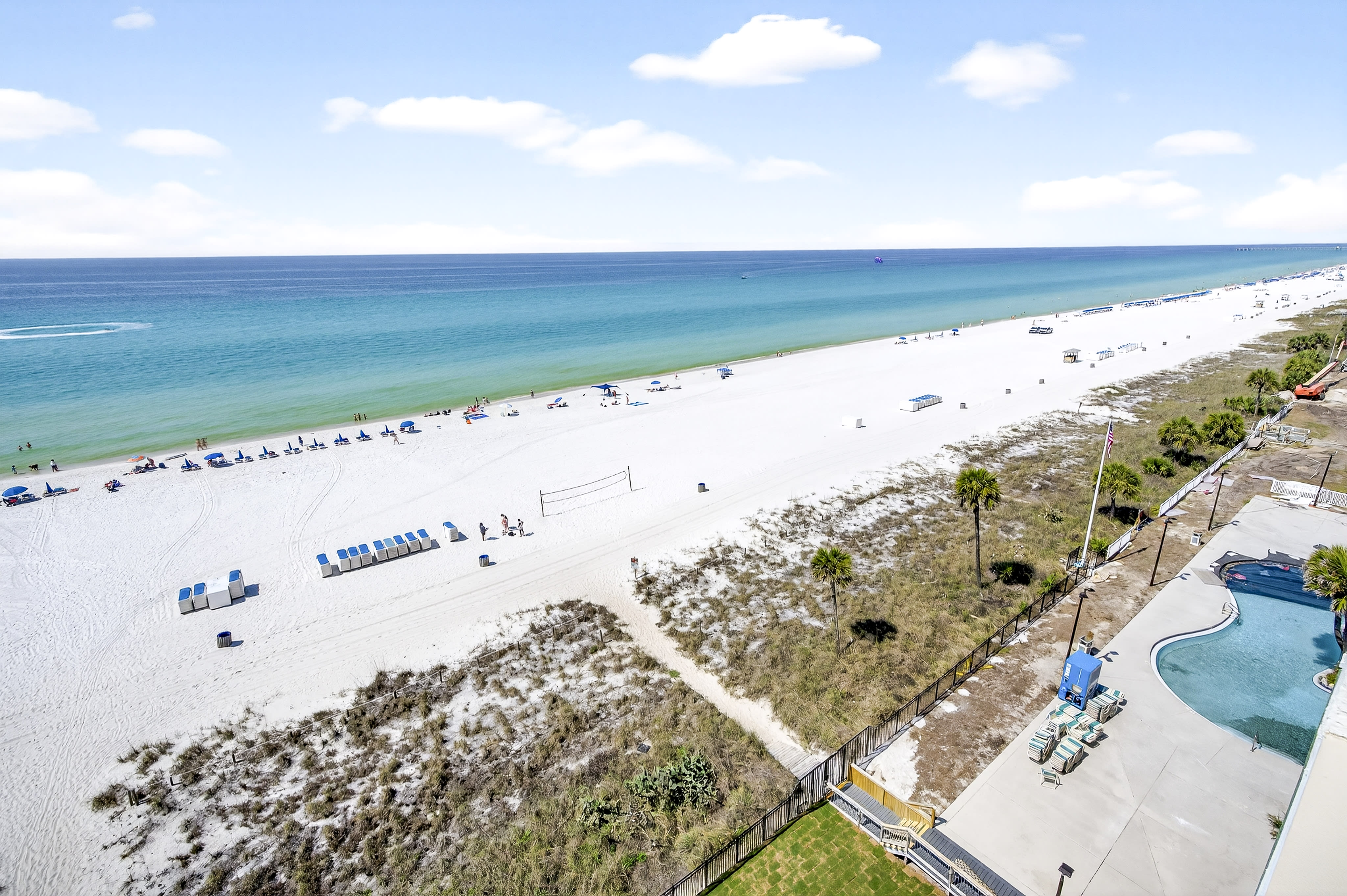 180 degree views from balcony.  Awesome sunsets!!!