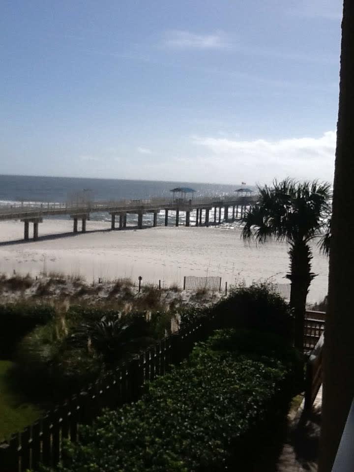 Private Pier; great for shade!
