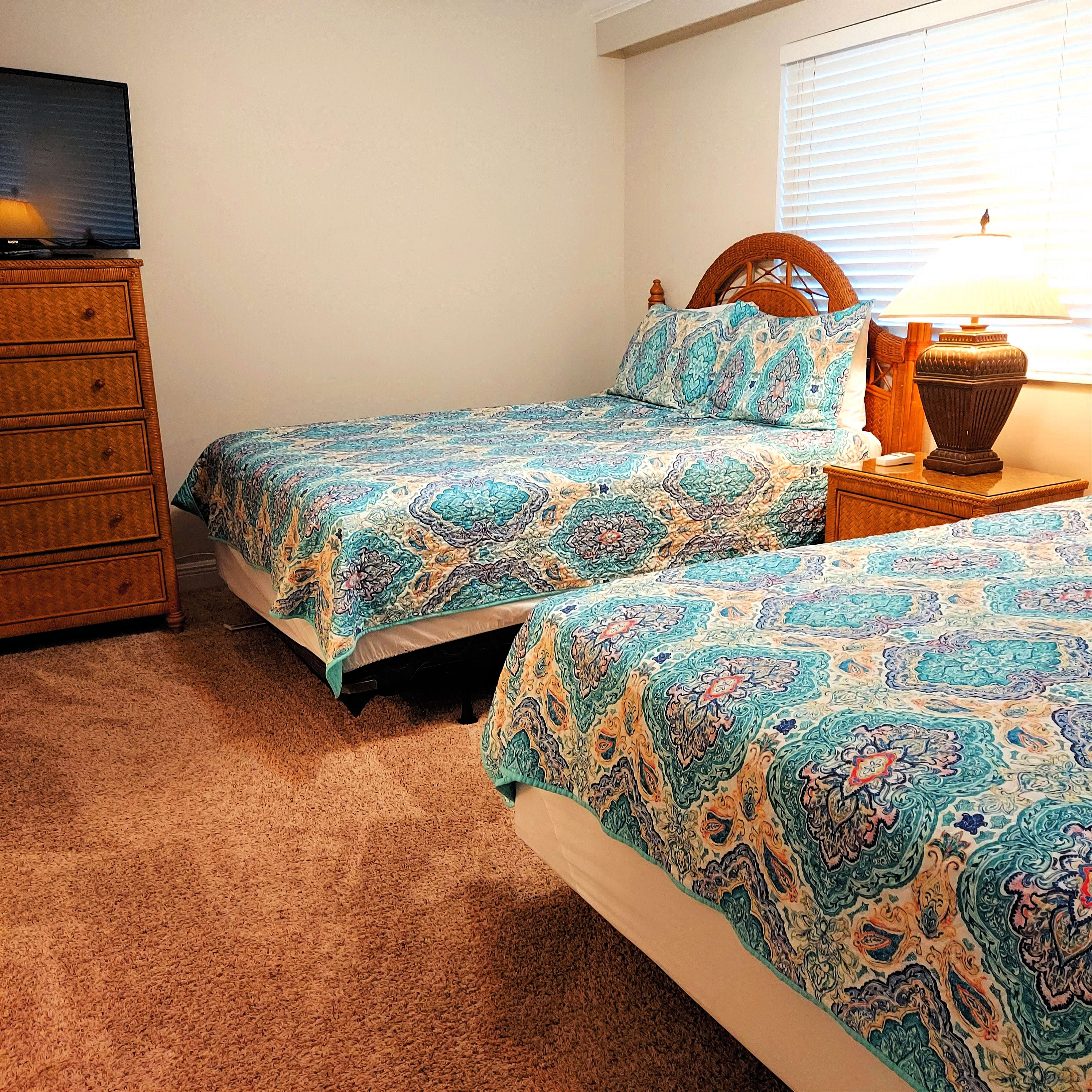 Queen Bedroom with 2 Queen Beds