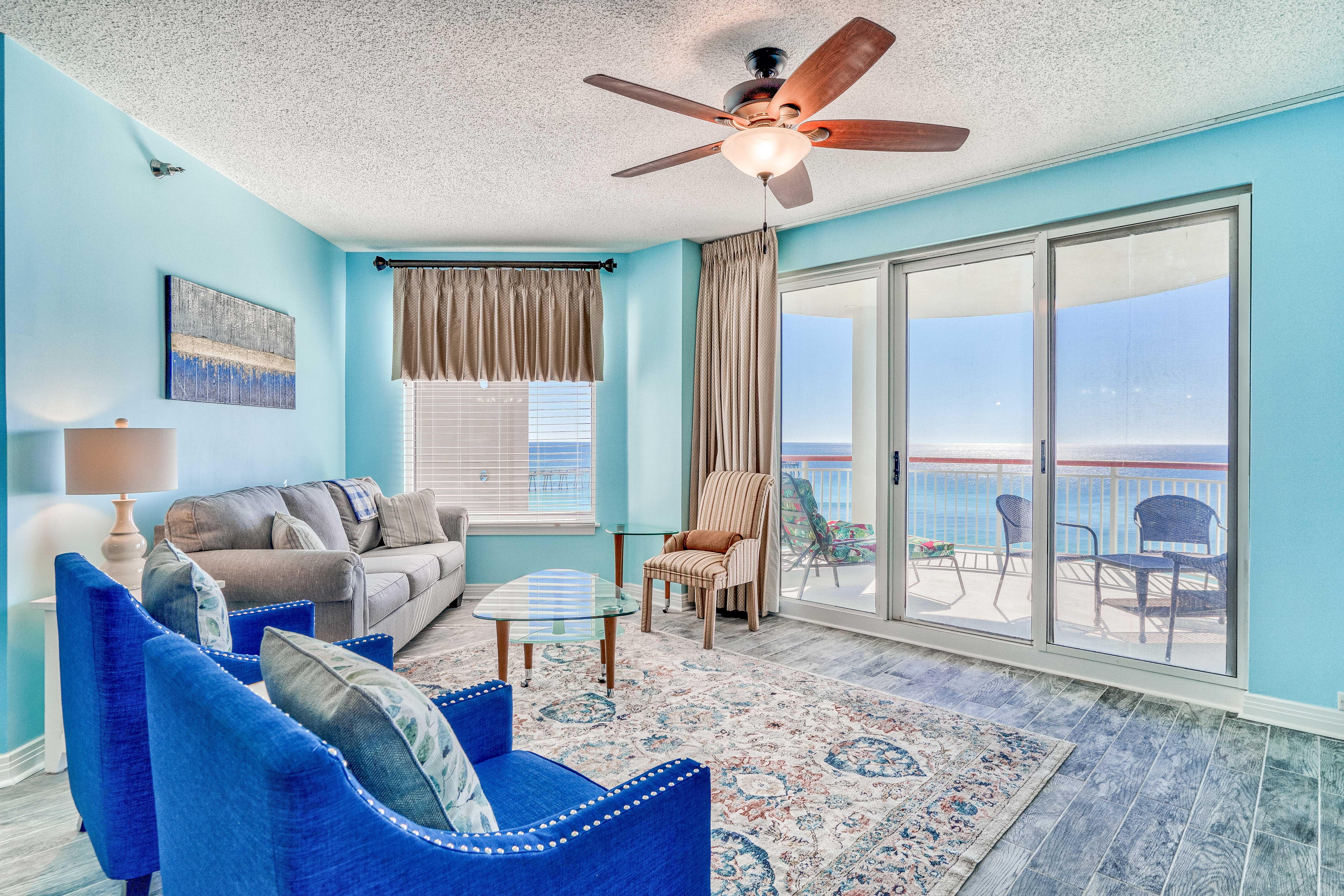 Beautiful views from living room