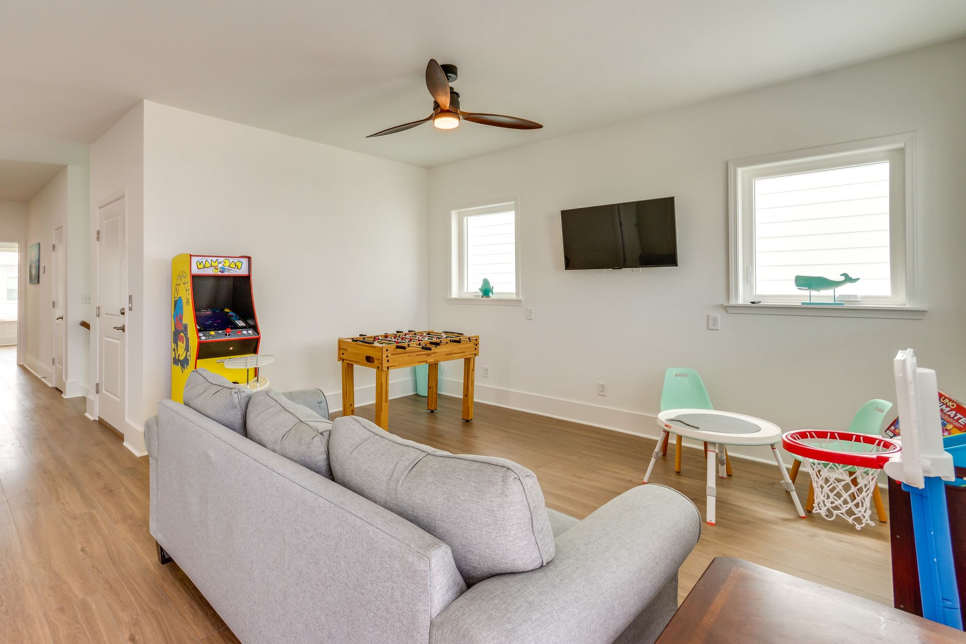 Game Room | 3rd Floor | Foosball Table | Arcade Console | Board Games