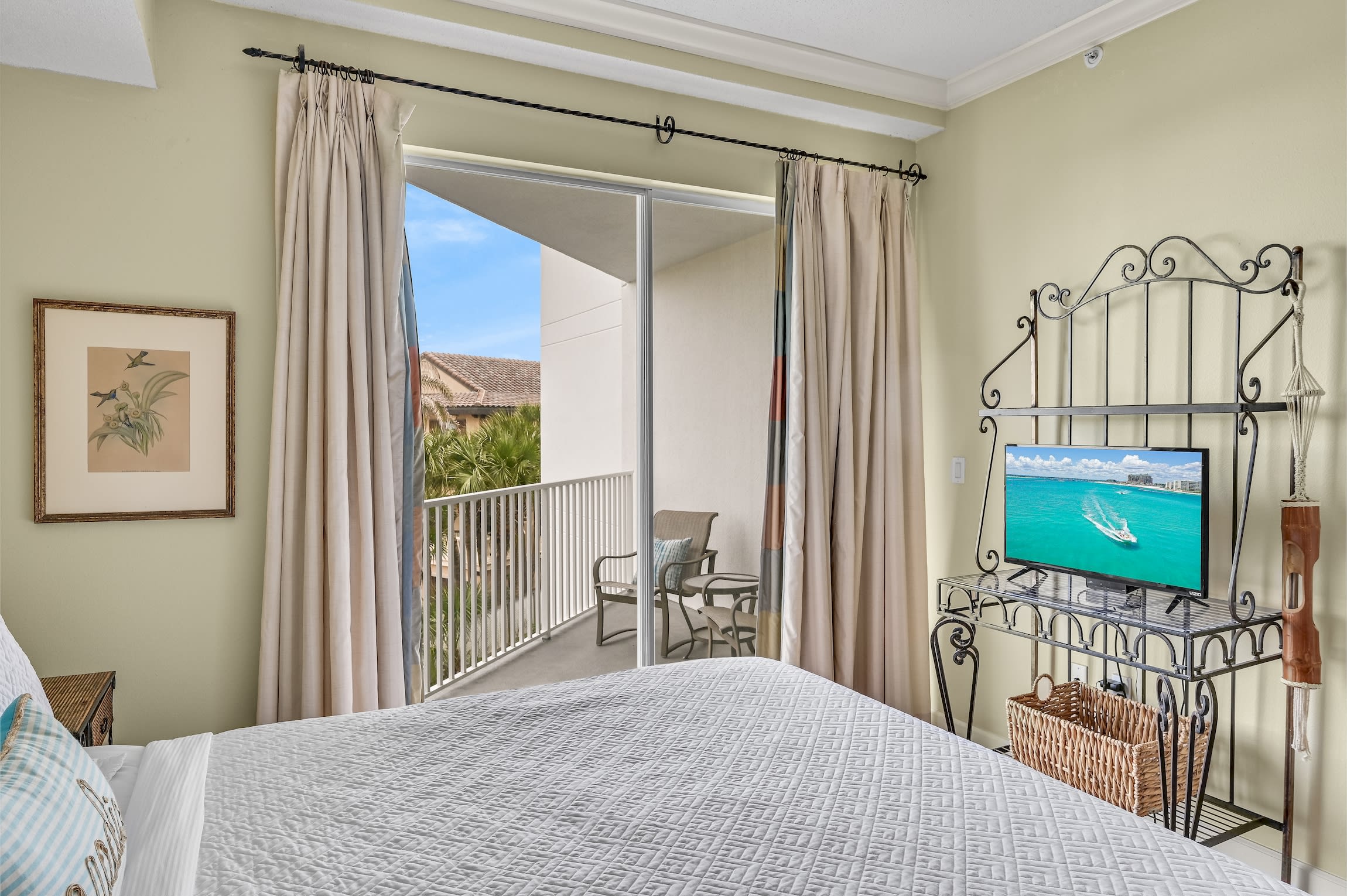 Step outside for morning coffee