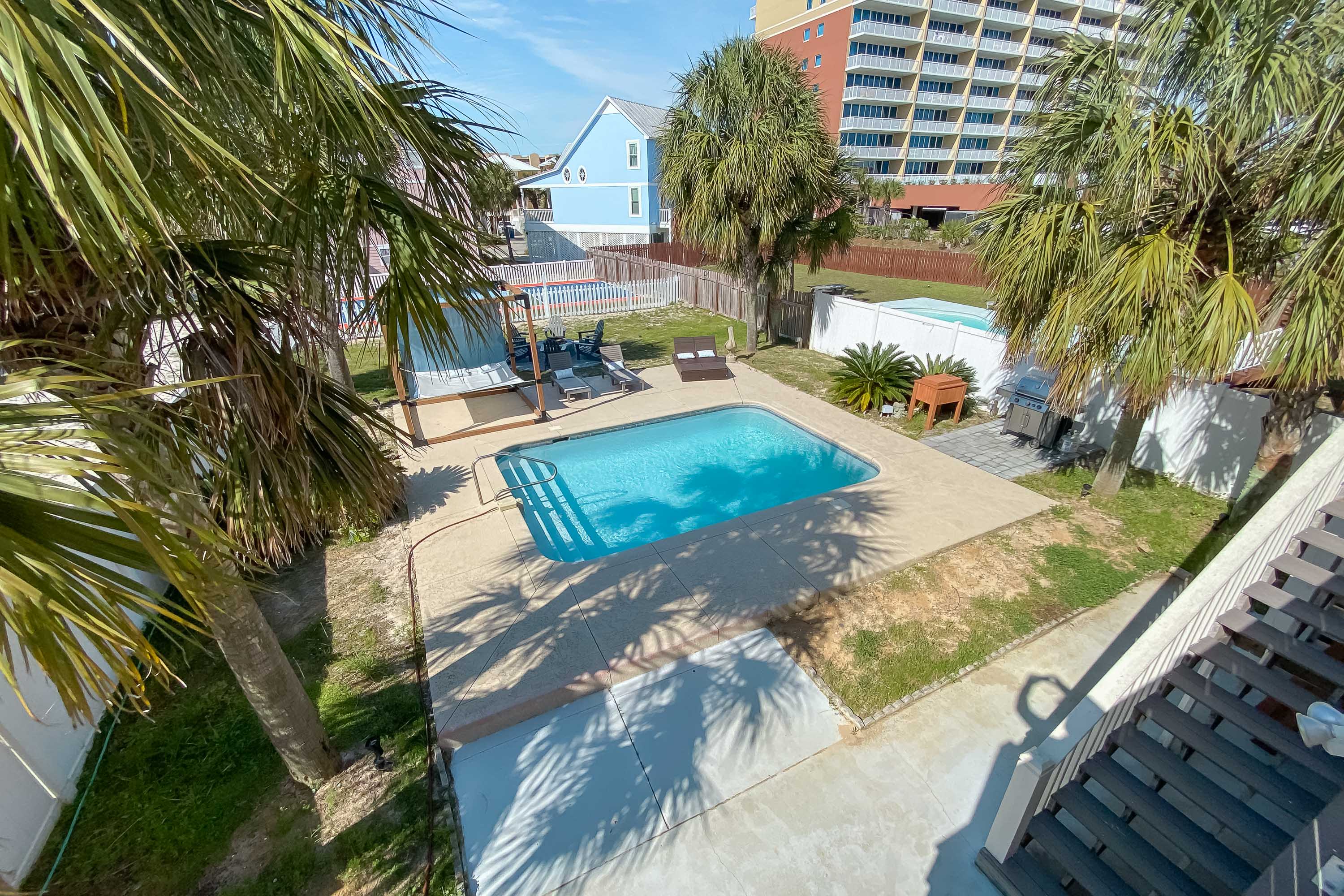 Make sure to check out the cabana too!