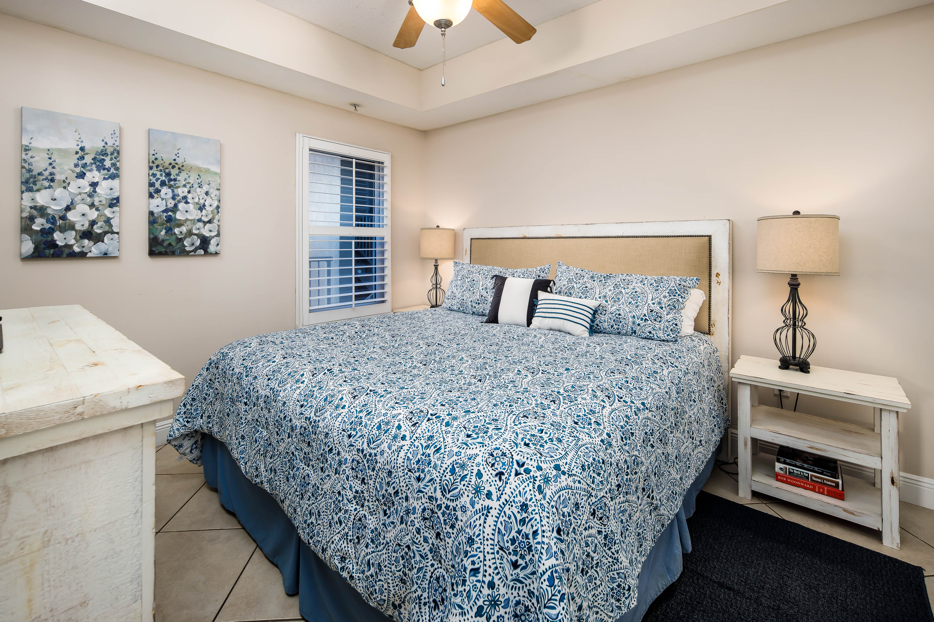 Our unit has a 2nd bedroom with king bed and private bath!