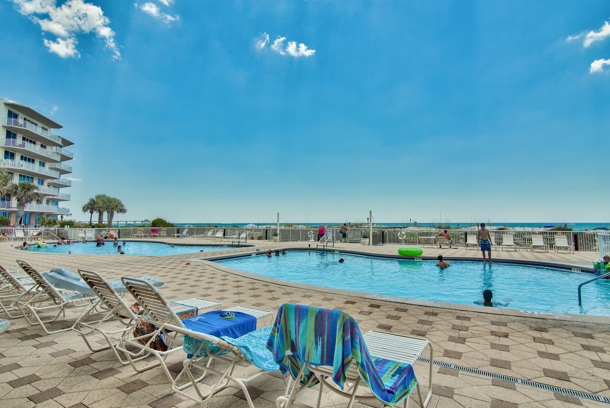 Both pools are Gulf front with great views!