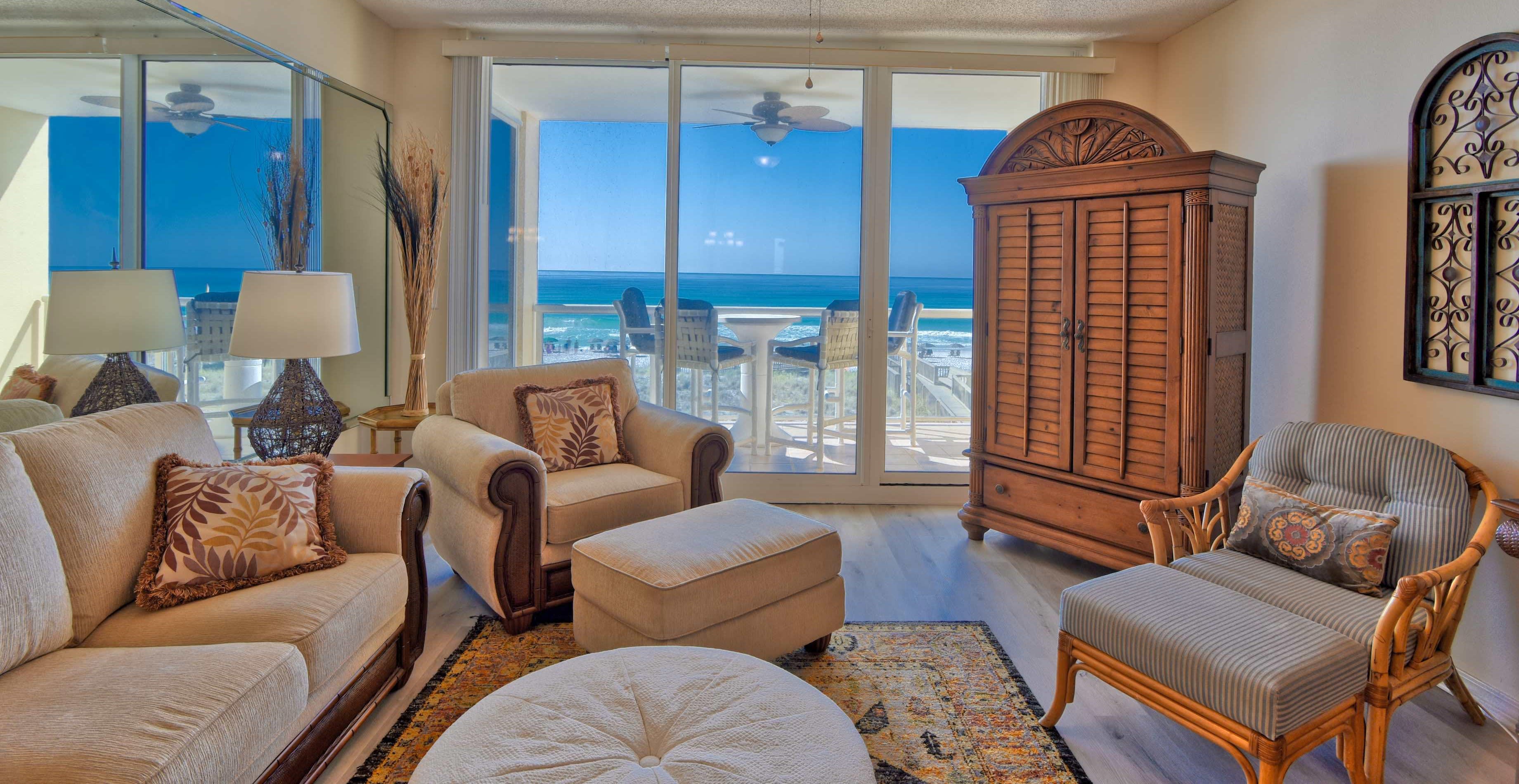 View from living room