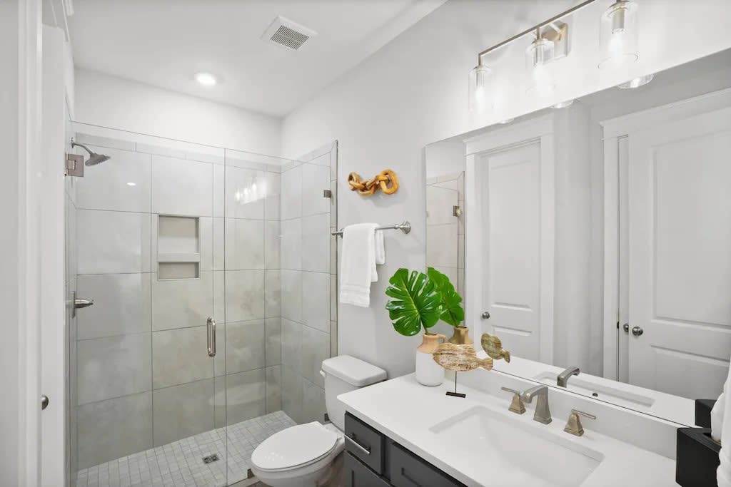 Master Bathroom with Walk-In Shower