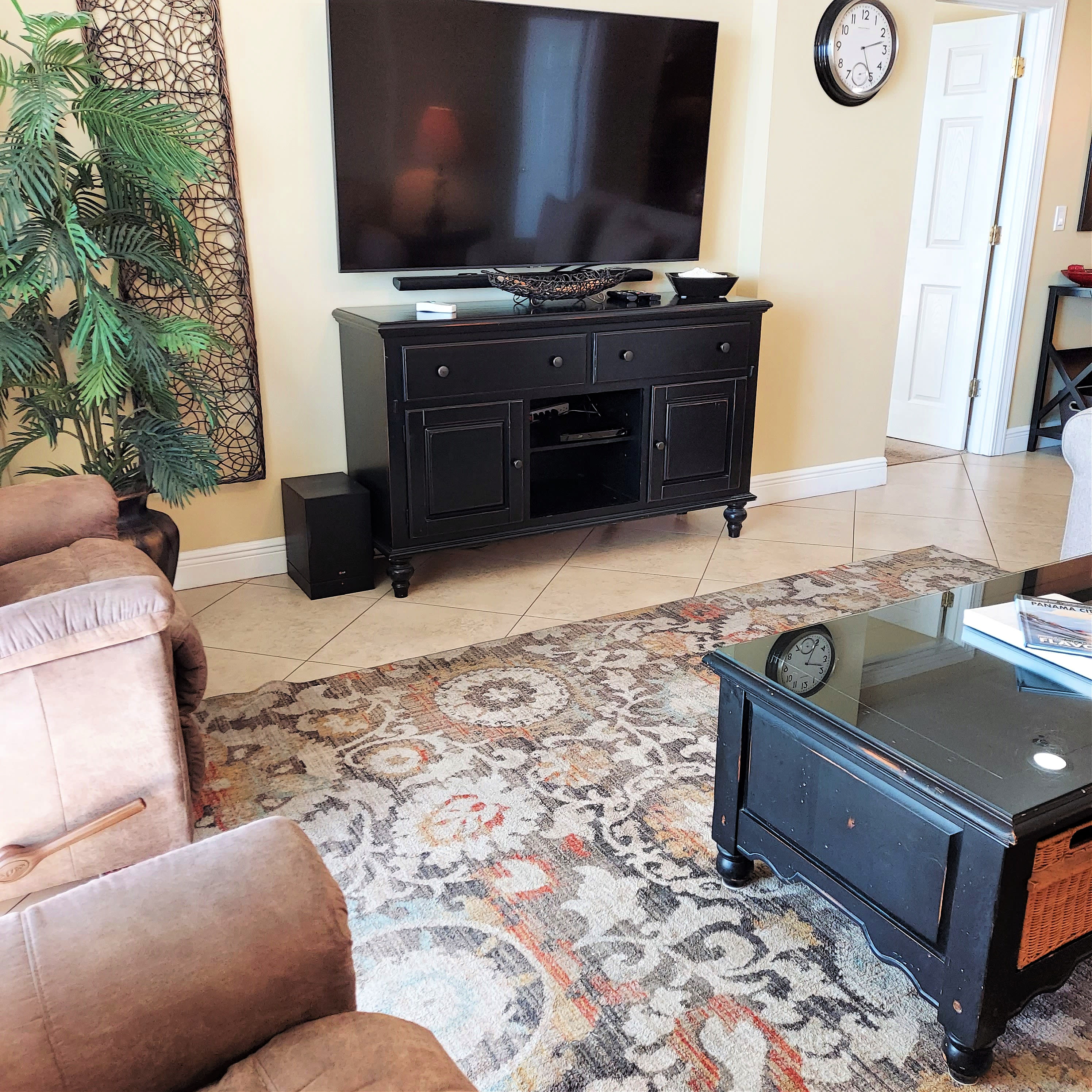 Living Room Flat Screen TV