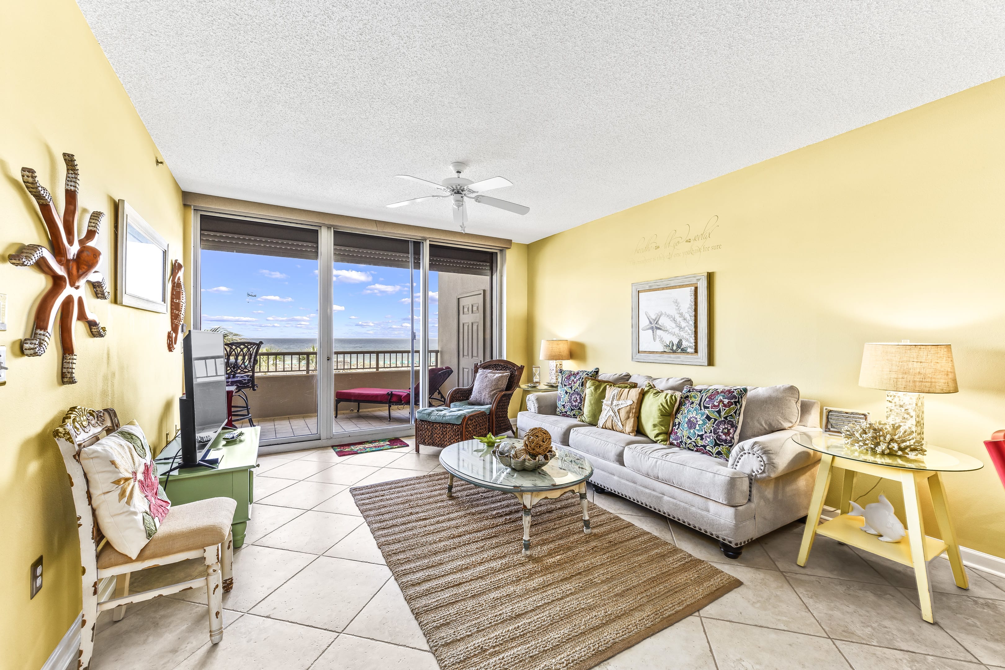 Nice view from the living room