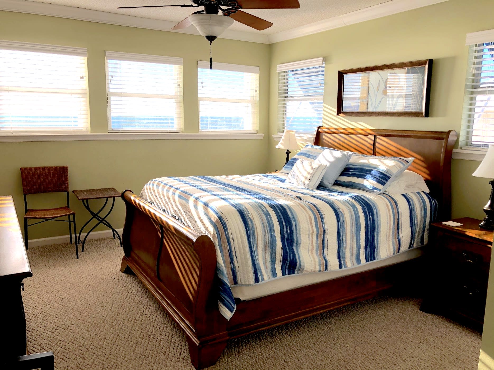 Gulf Front Upstairs Private Master Retreat with Full Bath