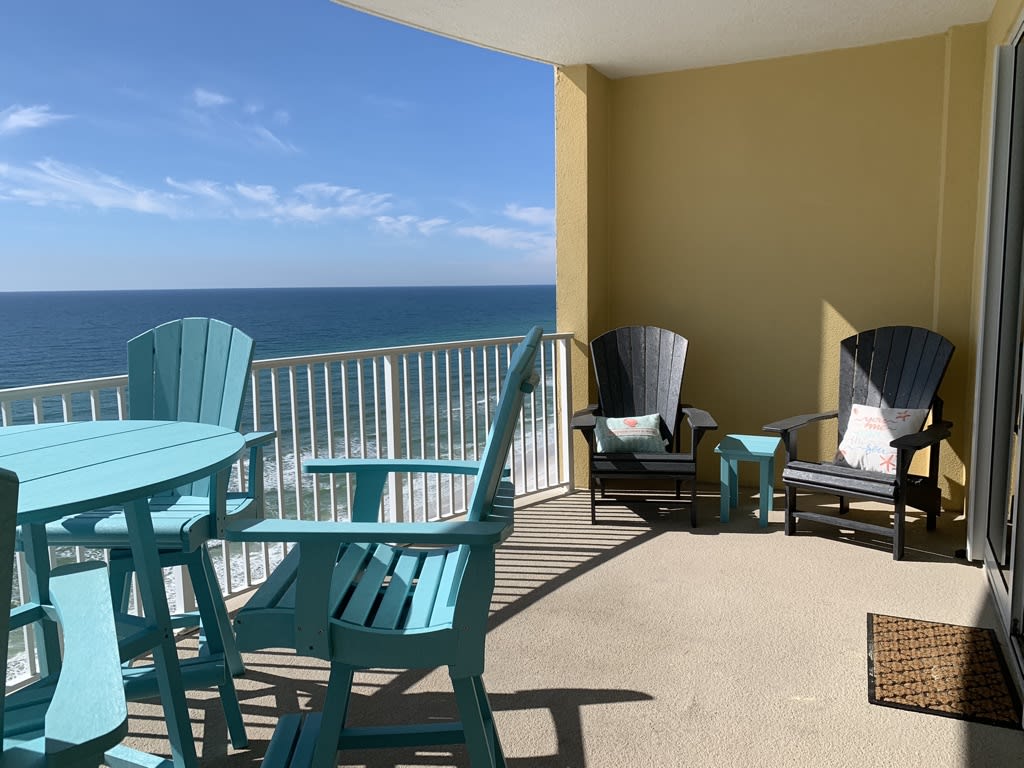 Perfect for reading especially when there is a breeze.