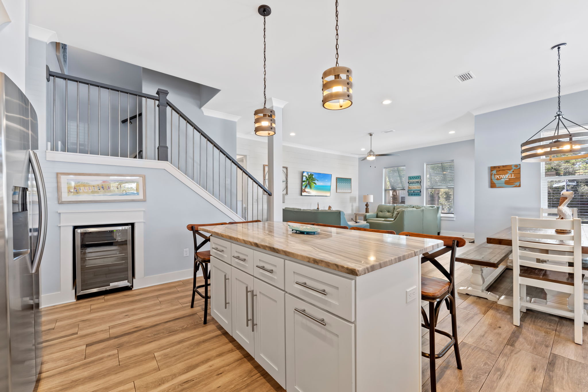 Open Concept Two Story Beach Home